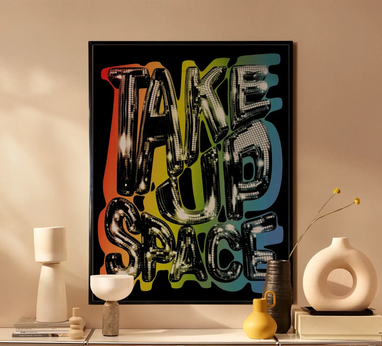 Take Up Space poster da lucasmeier