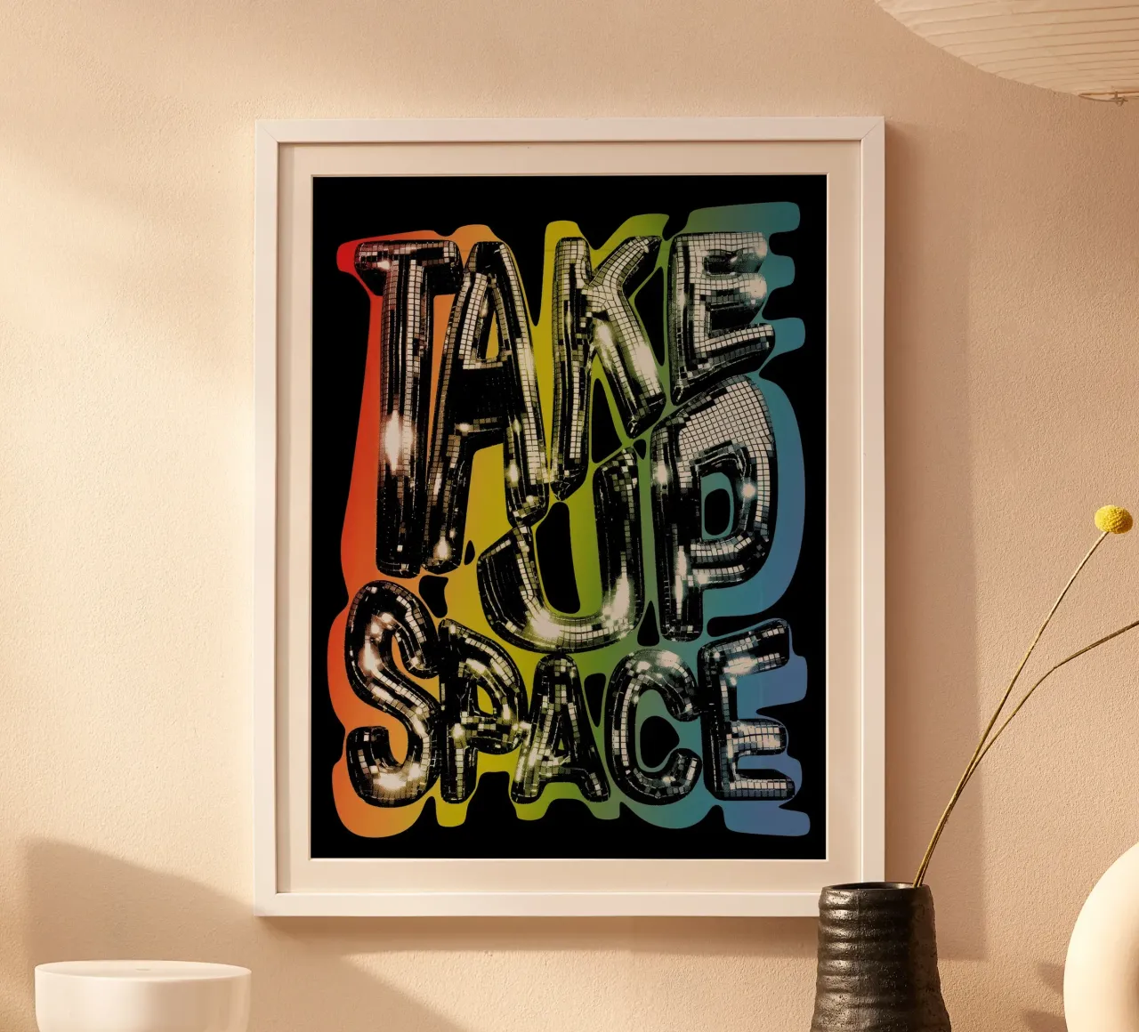 Take Up Space poster da lucasmeier