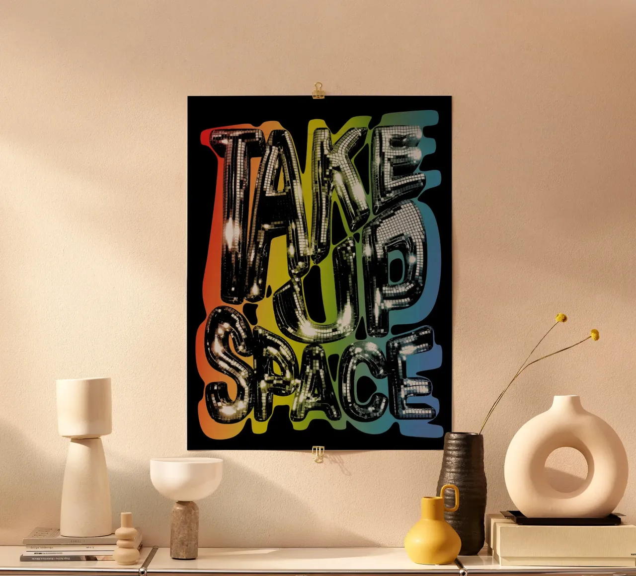 Take Up Space poster da lucasmeier