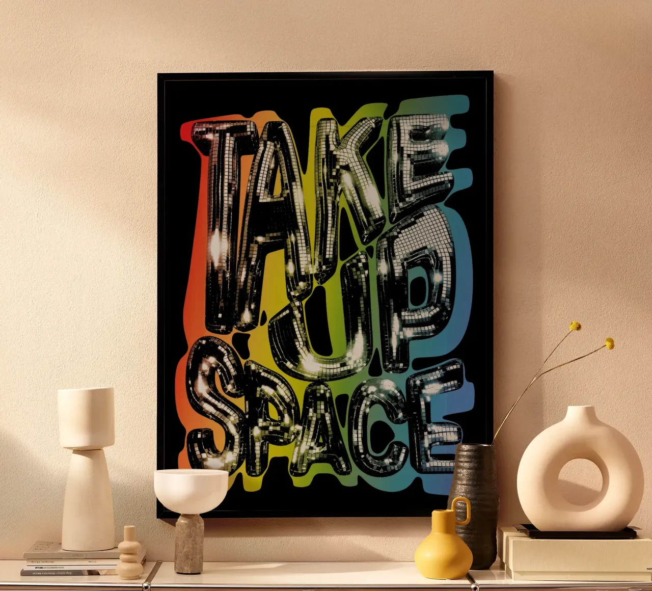Take Up Space poster da lucasmeier