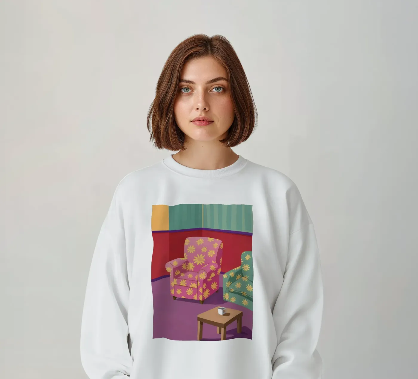 Salotto Patchwork Pastello felpa da Tiga Bersama