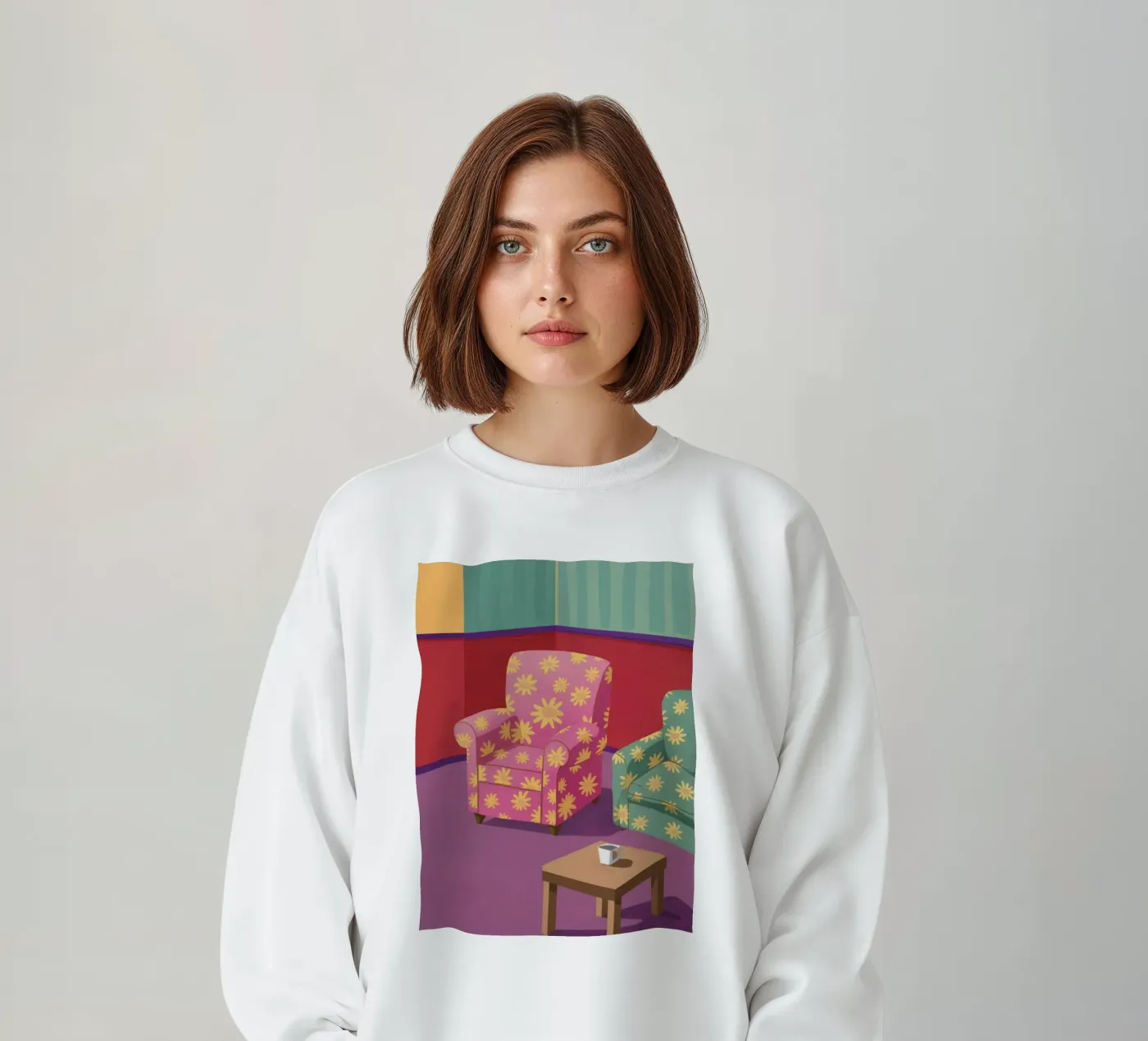 Salotto Patchwork Pastello felpa da Tiga Bersama
