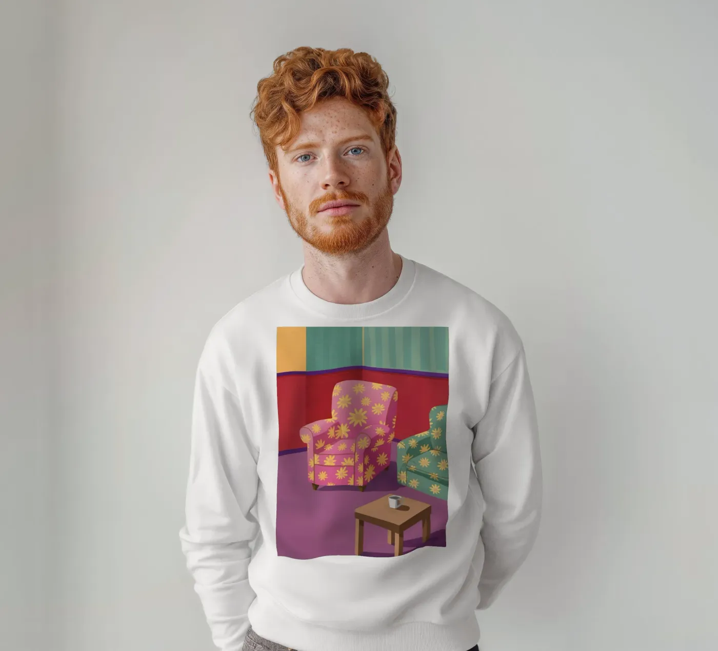 Salotto Patchwork Pastello felpa da Tiga Bersama