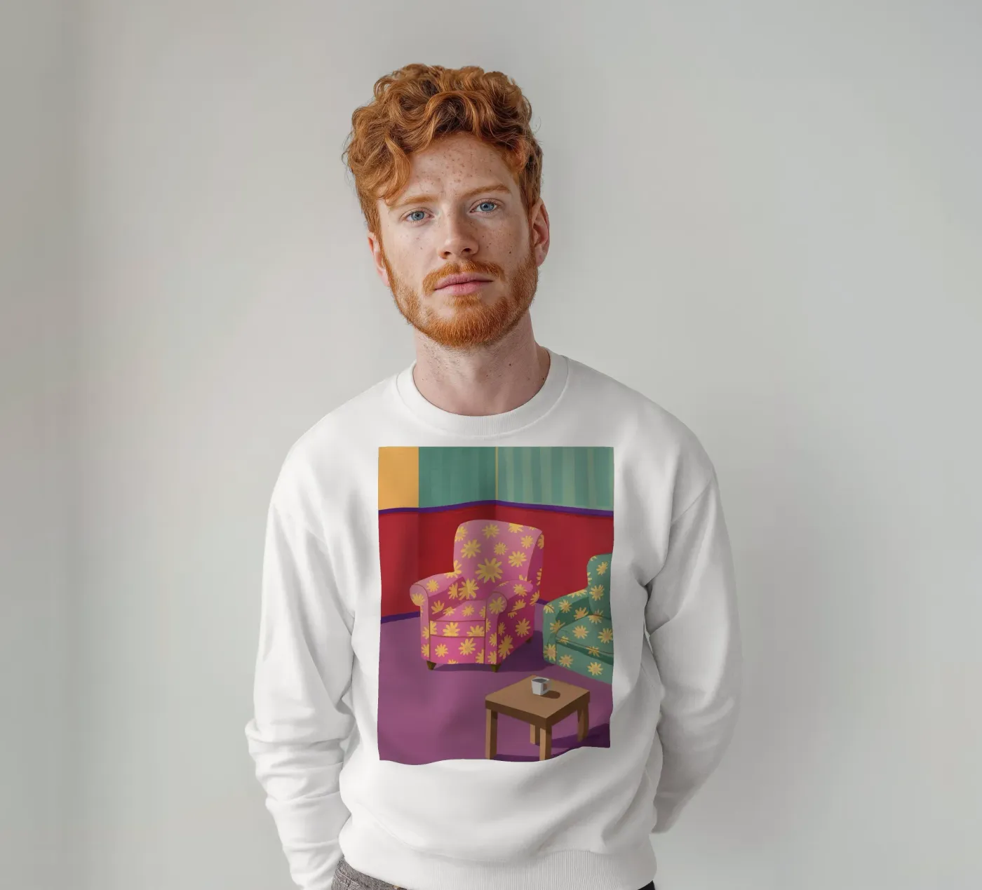 Salotto Patchwork Pastello felpa da Tiga Bersama
