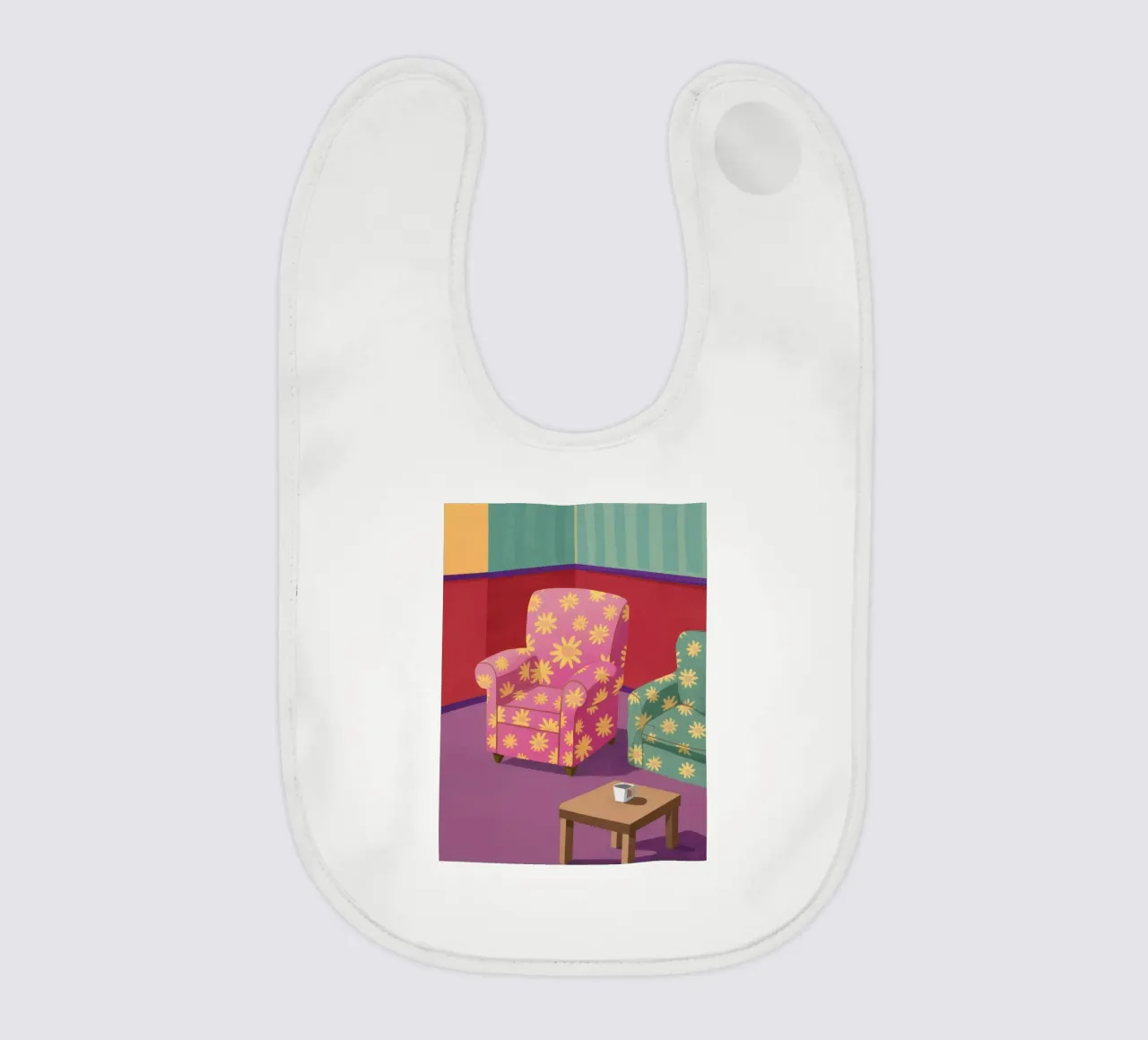 Salotto Patchwork Pastello bavaglino da Tiga Bersama