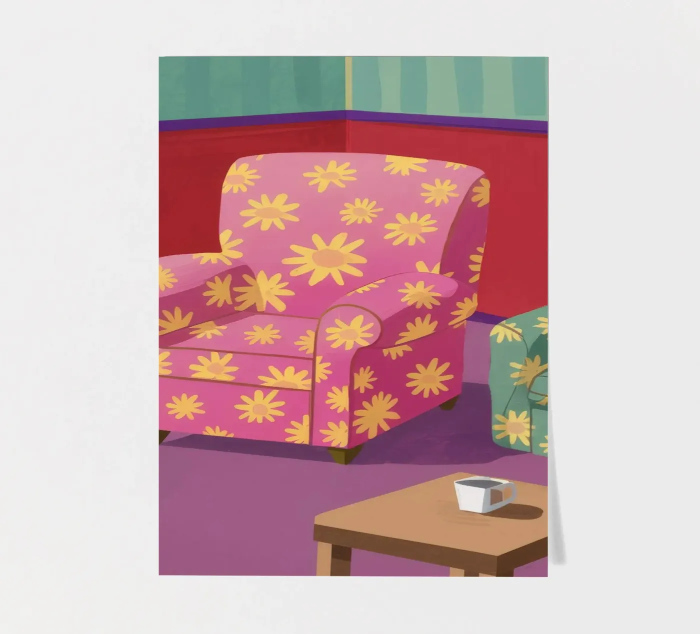 Pastel Patchwork Parlor sticker sheet by Tiga Bersama