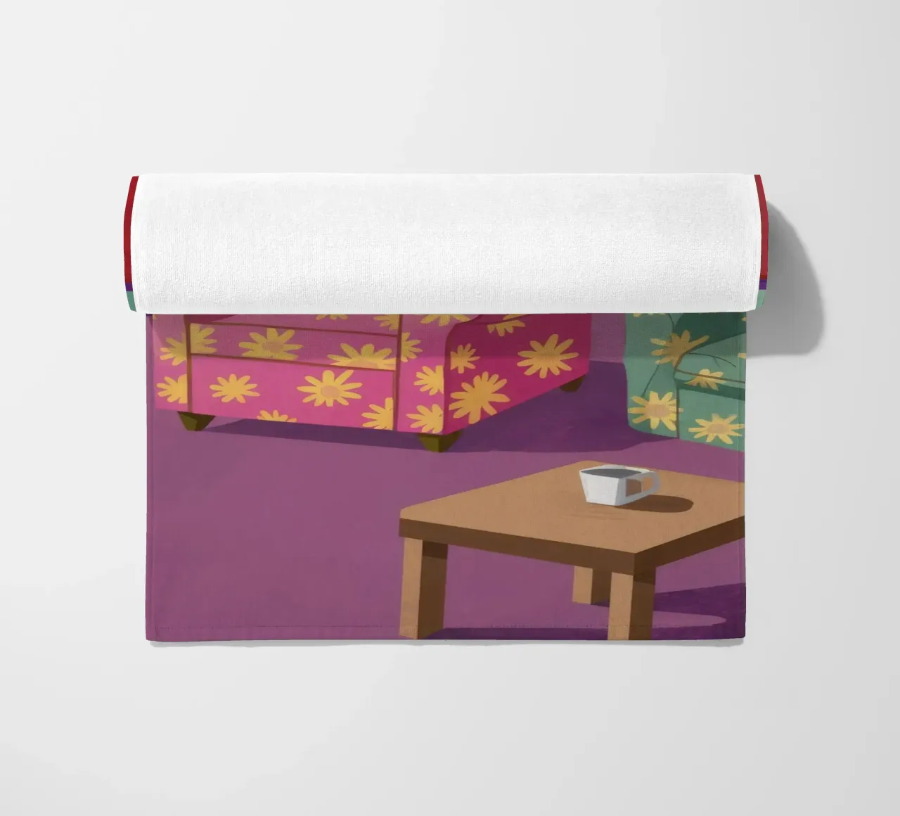 Salotto Patchwork Pastello telo mare da Tiga Bersama