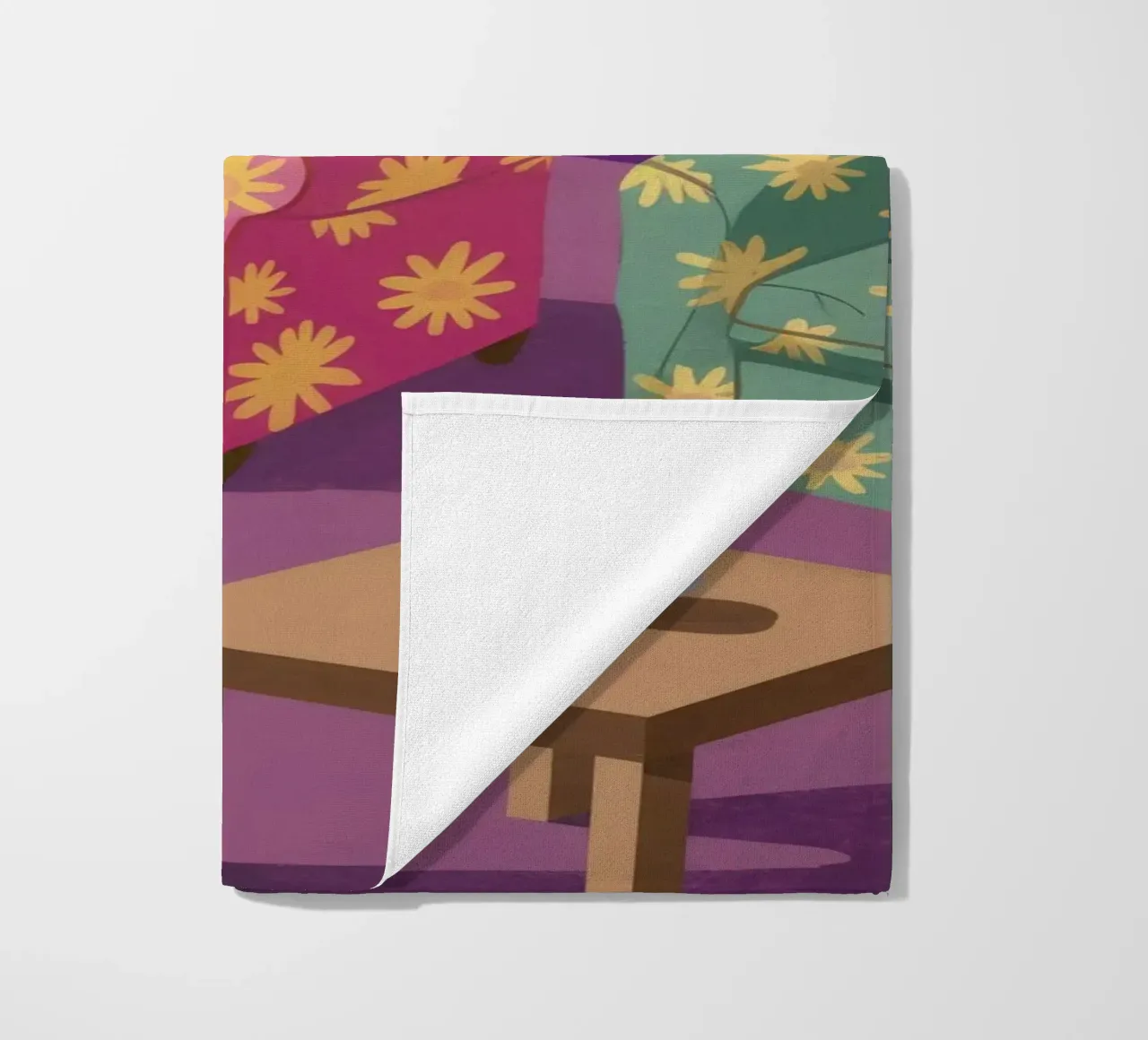 Salotto Patchwork Pastello telo mare da Tiga Bersama