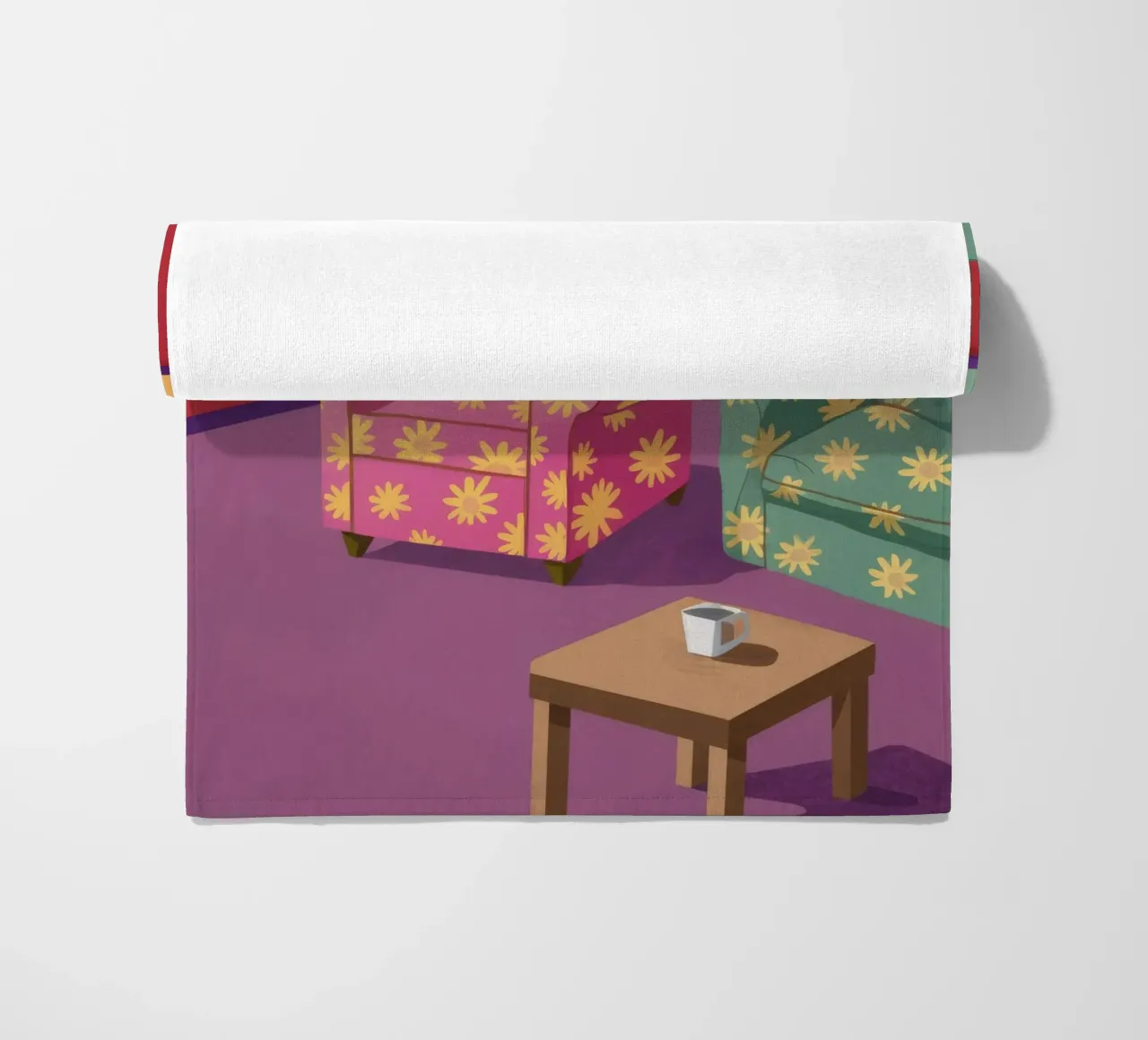 Salotto Patchwork Pastello telo mare da Tiga Bersama