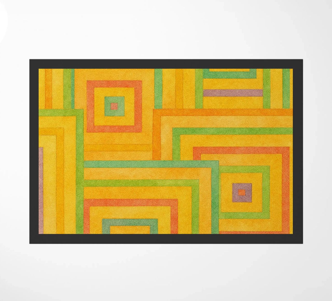 linea geometrica astratta quadrata zerbino da arkhanz