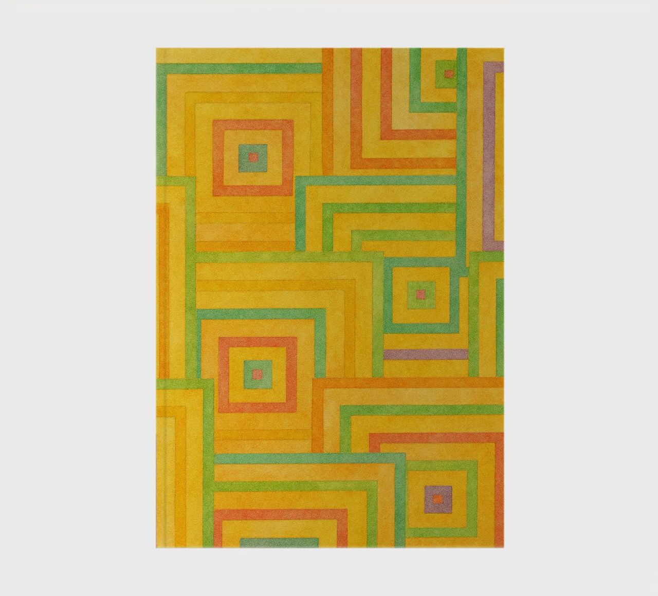abstract geometric square line notebook by arkhanz