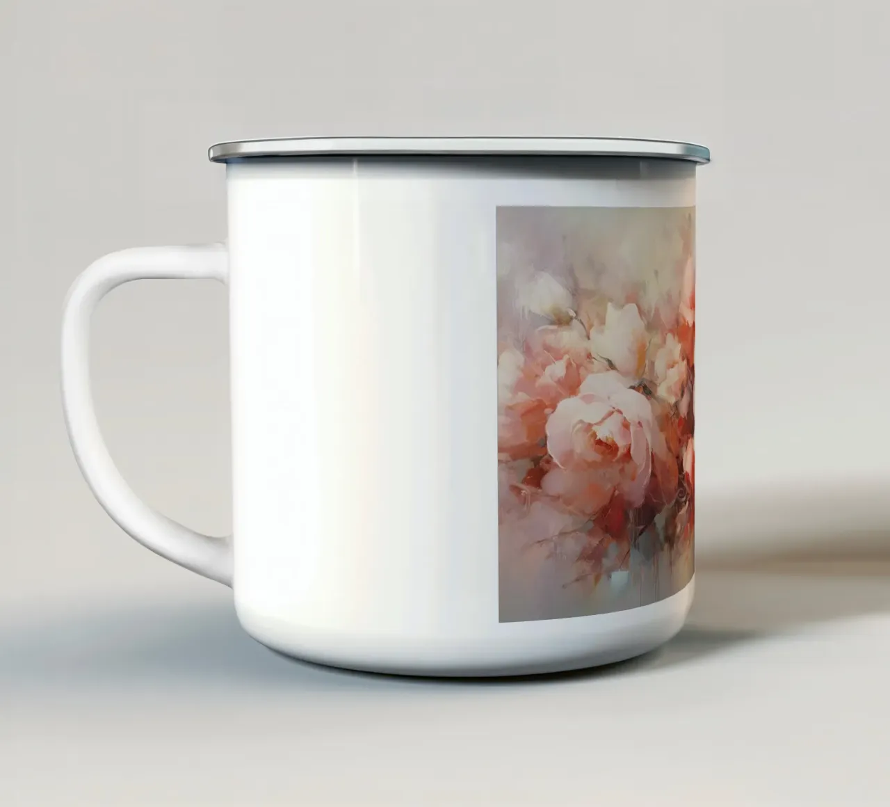 Arte da parete di Imagine tazza in smalto da Imagine