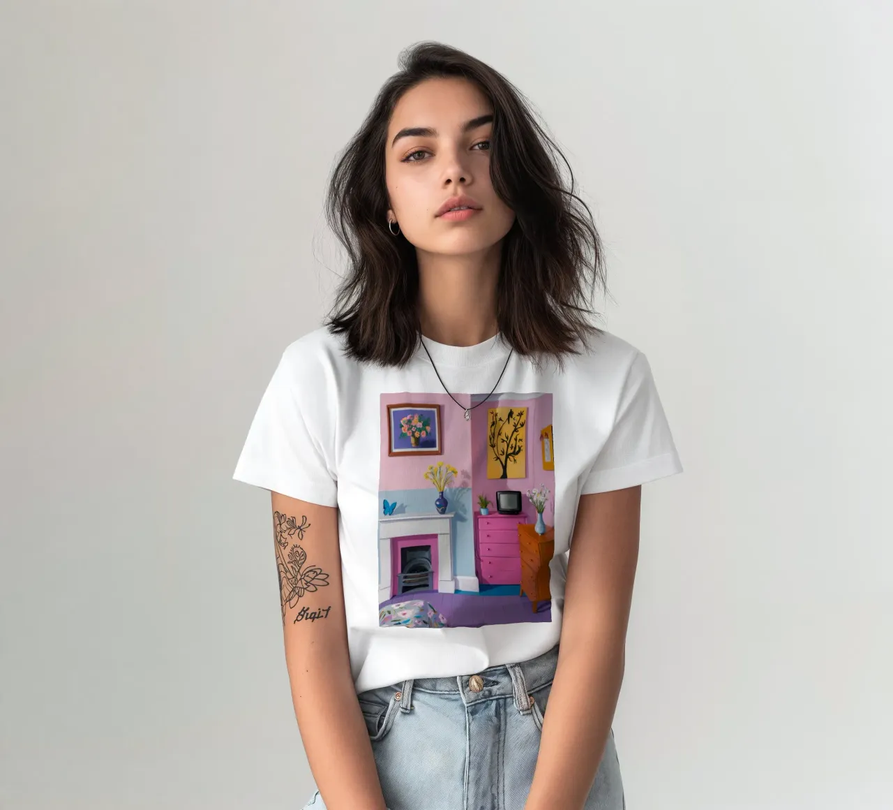 Mantelpiece di metà secolo t-shirt da Tiga Bersama