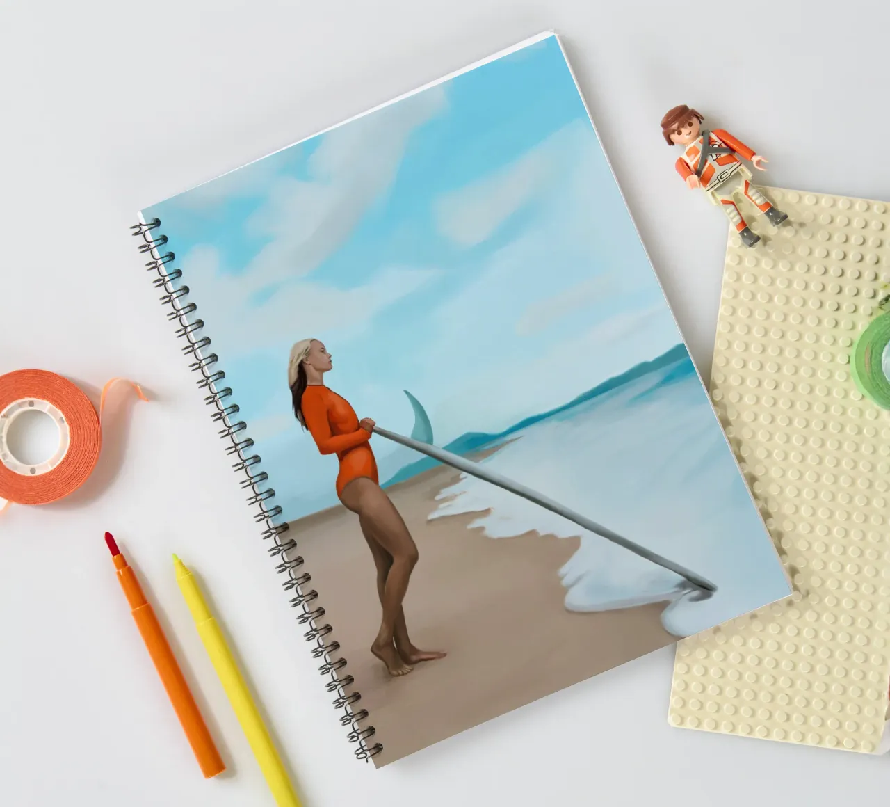 Wild Ocean spiral notebook by Verse