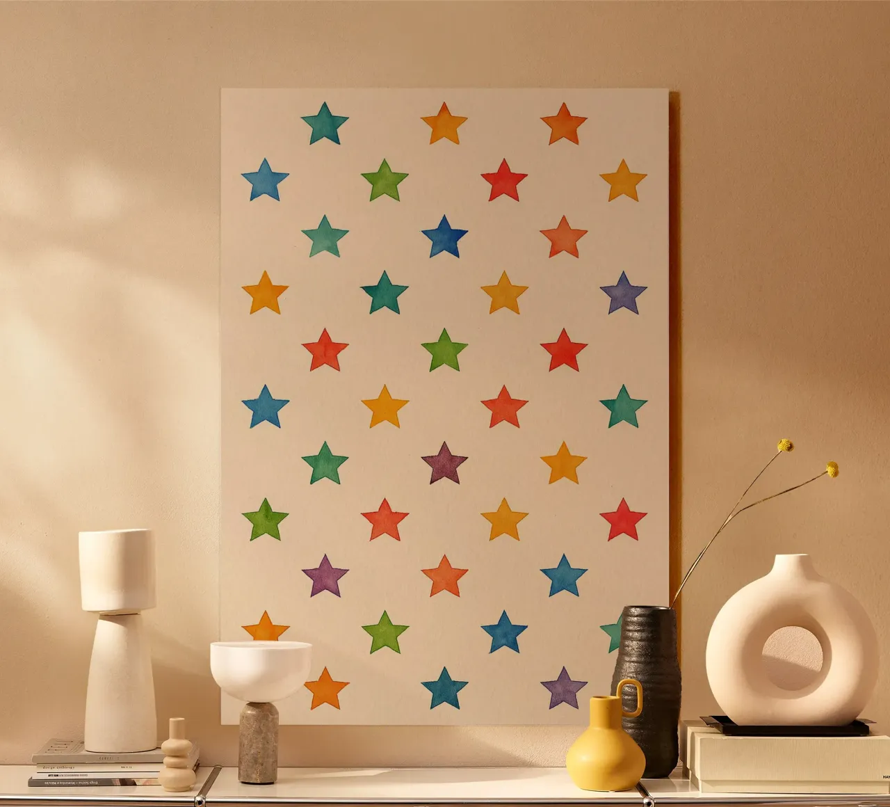 linea astratta geometrica a stella plexiglass da arkhanz