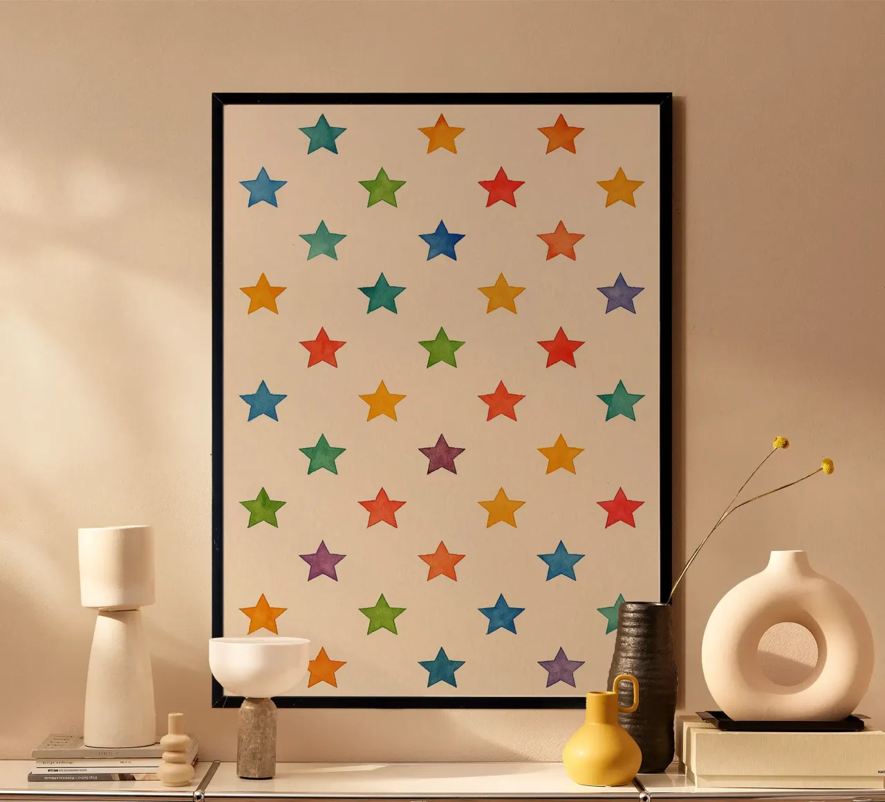 linea astratta geometrica a stella carta hahnemühle da arkhanz