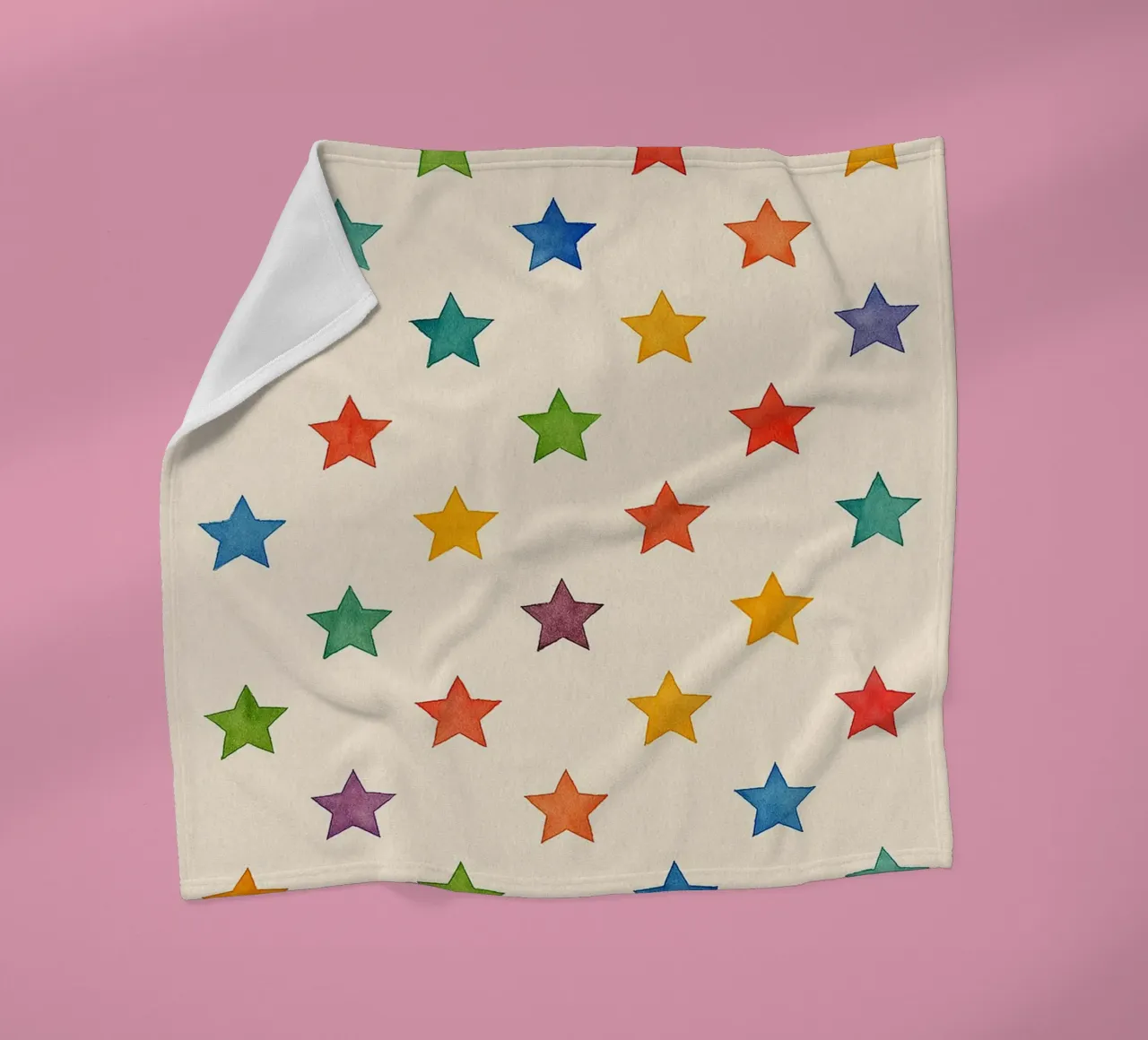 linea astratta geometrica a stella coperta in pile da arkhanz