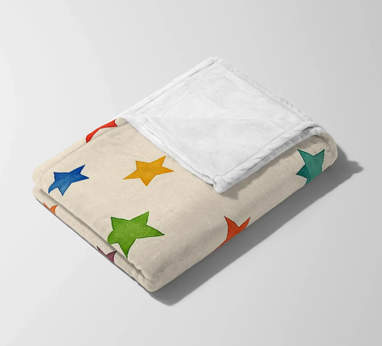 linea astratta geometrica a stella coperta in pile da arkhanz