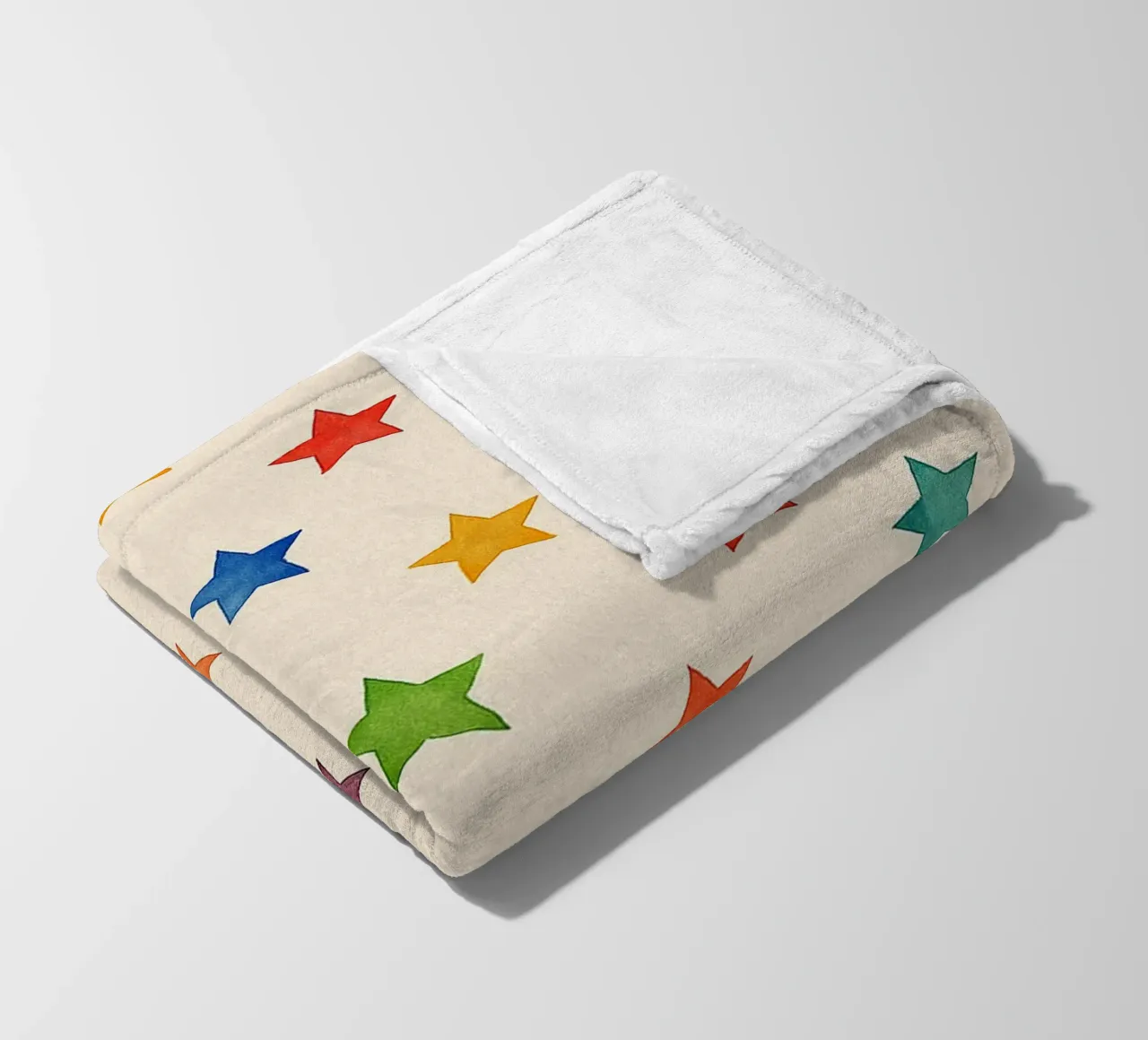 linea astratta geometrica a stella coperta in pile da arkhanz