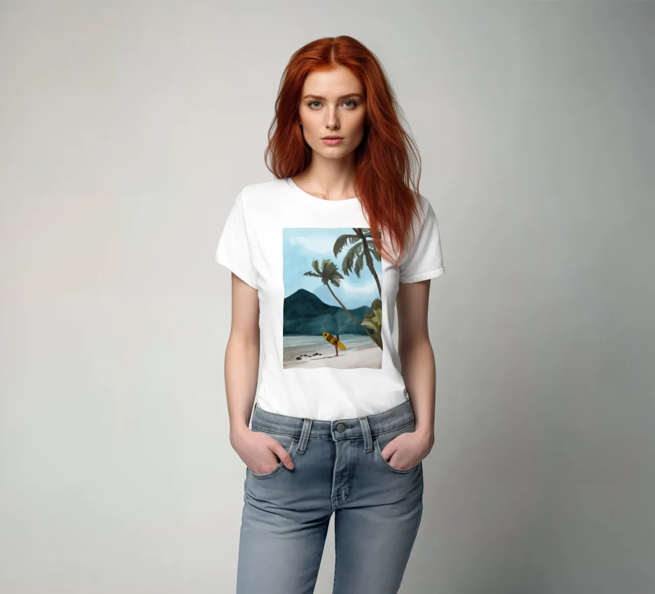 Wachten op de golven t-shirt van Verse