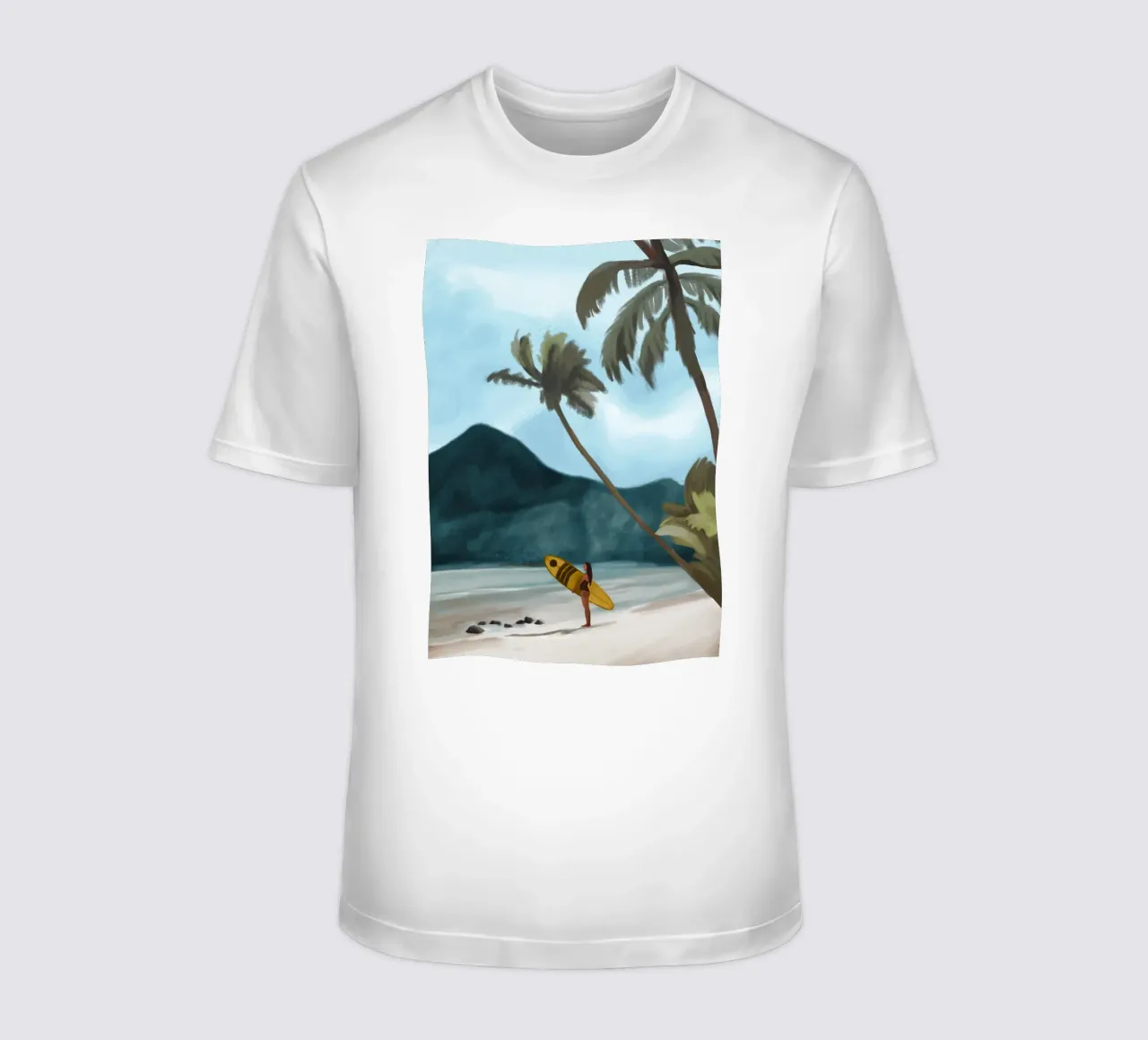 Wachten op de golven t-shirt van Verse