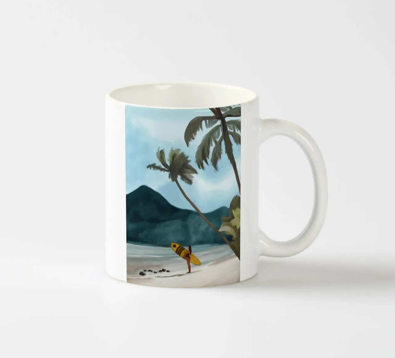 Aspettando le onde tazza in ceramica da Verse