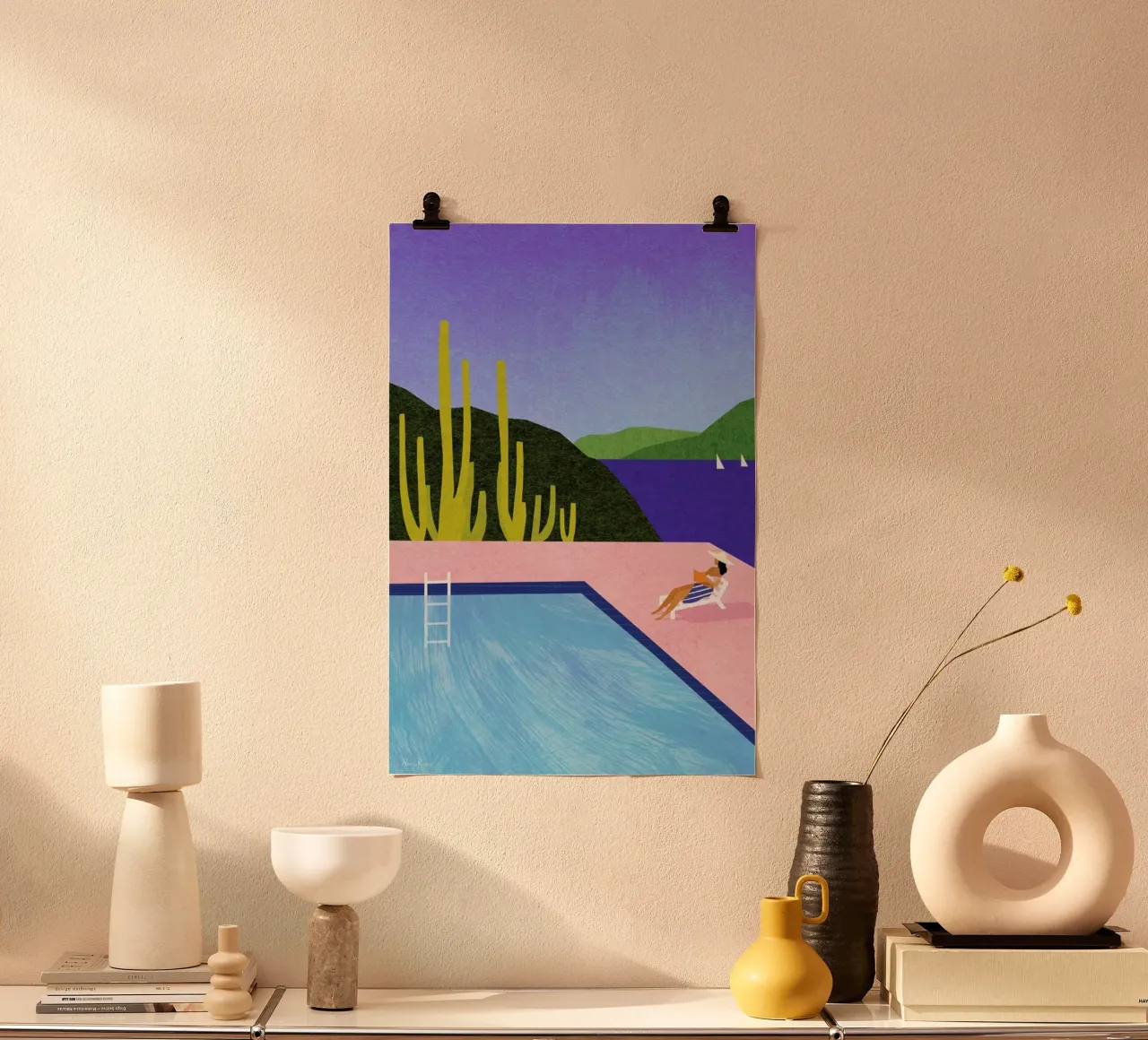 Swimming Pool II poster da Henry Rivers
