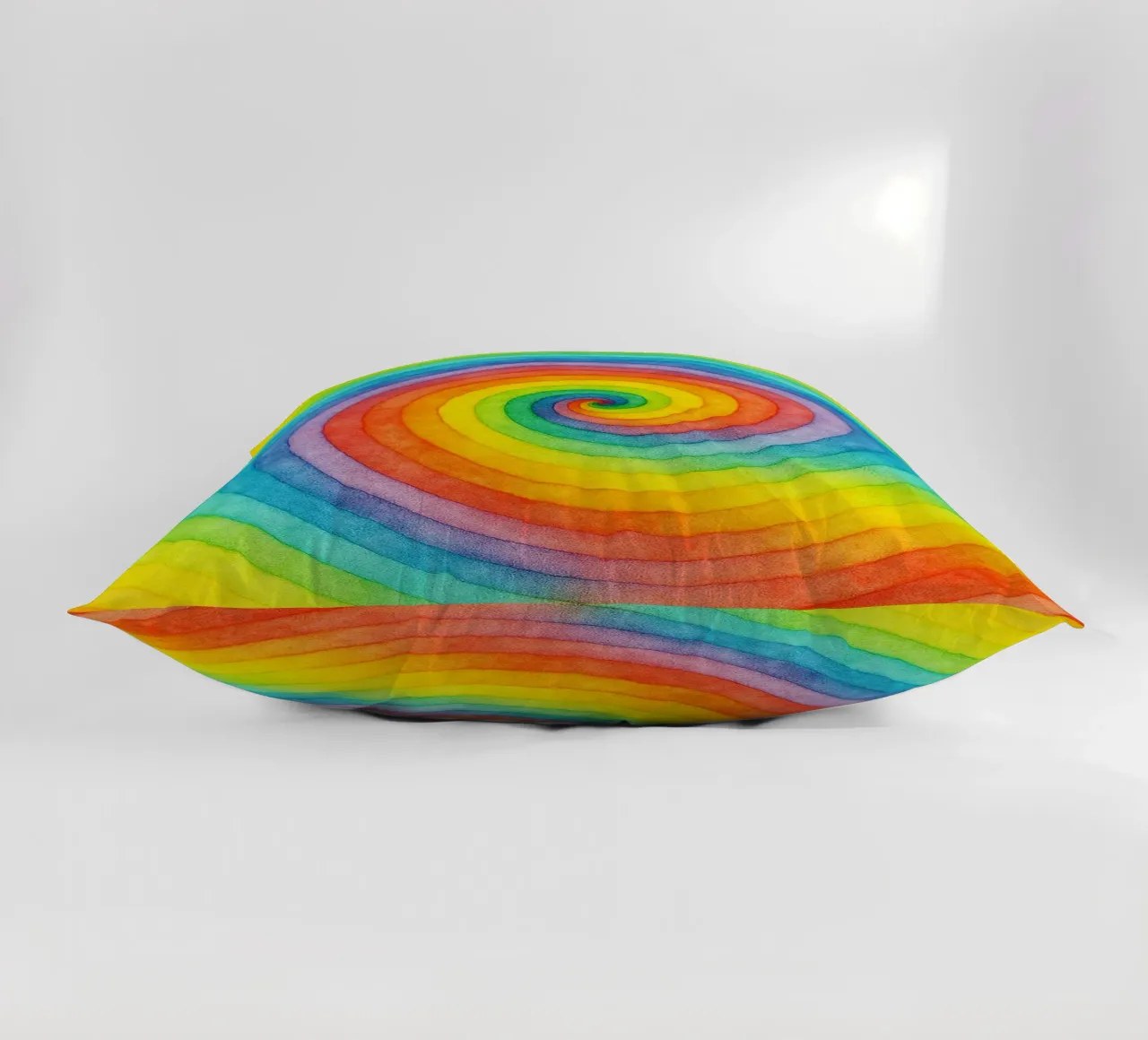 linea geometrica astratta a vortice cuscino da arkhanz