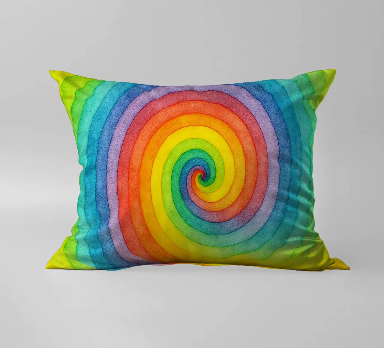 linea geometrica astratta a vortice cuscino da arkhanz