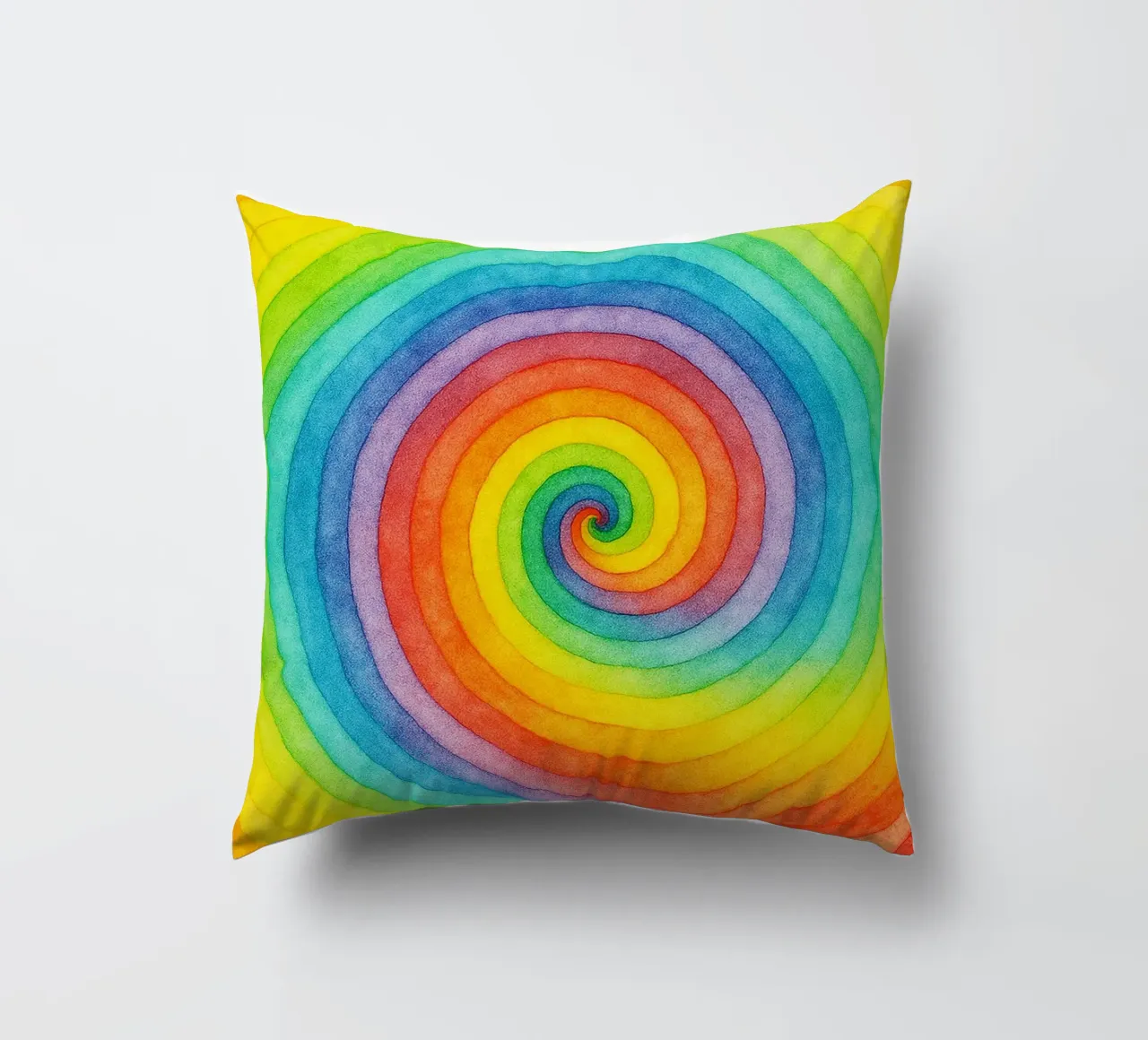 linea geometrica astratta a vortice cuscino da arkhanz