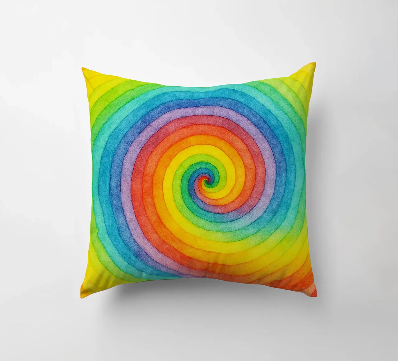 linea geometrica astratta a vortice cuscino da arkhanz