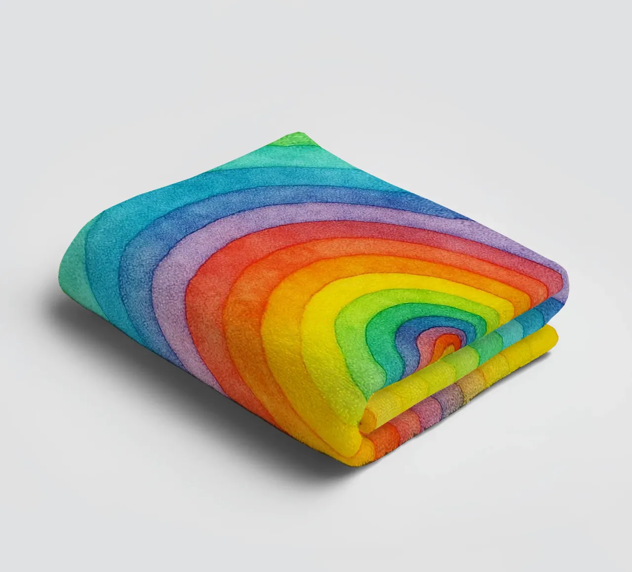 abstract geometric swirl line towel by arkhanz