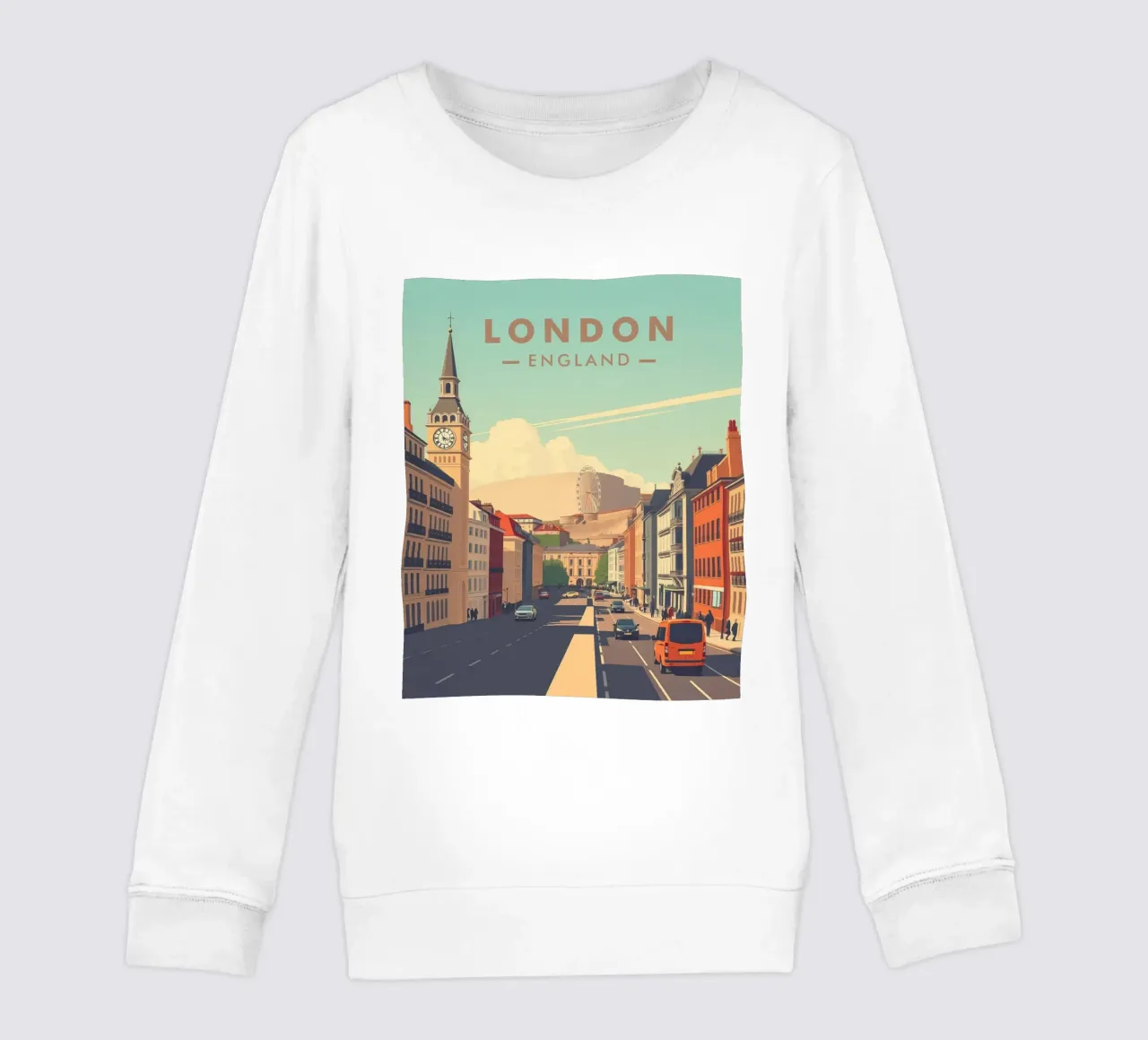 The View of London kids sweatshirt by HicksShop