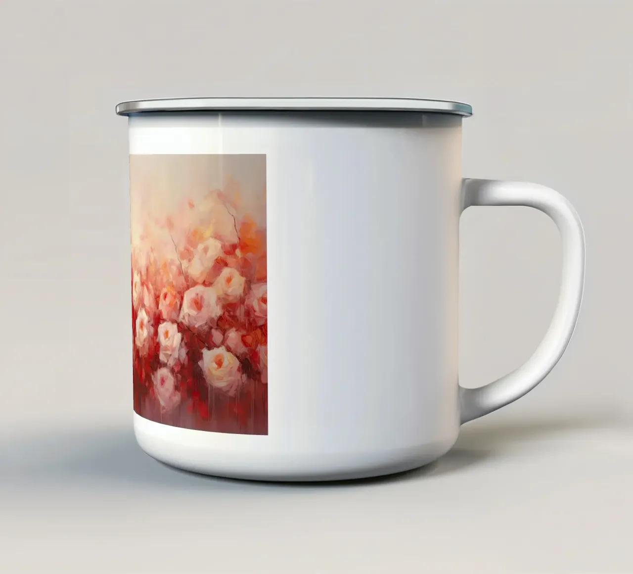 Arte da parete di Imagine tazza in smalto da Imagine