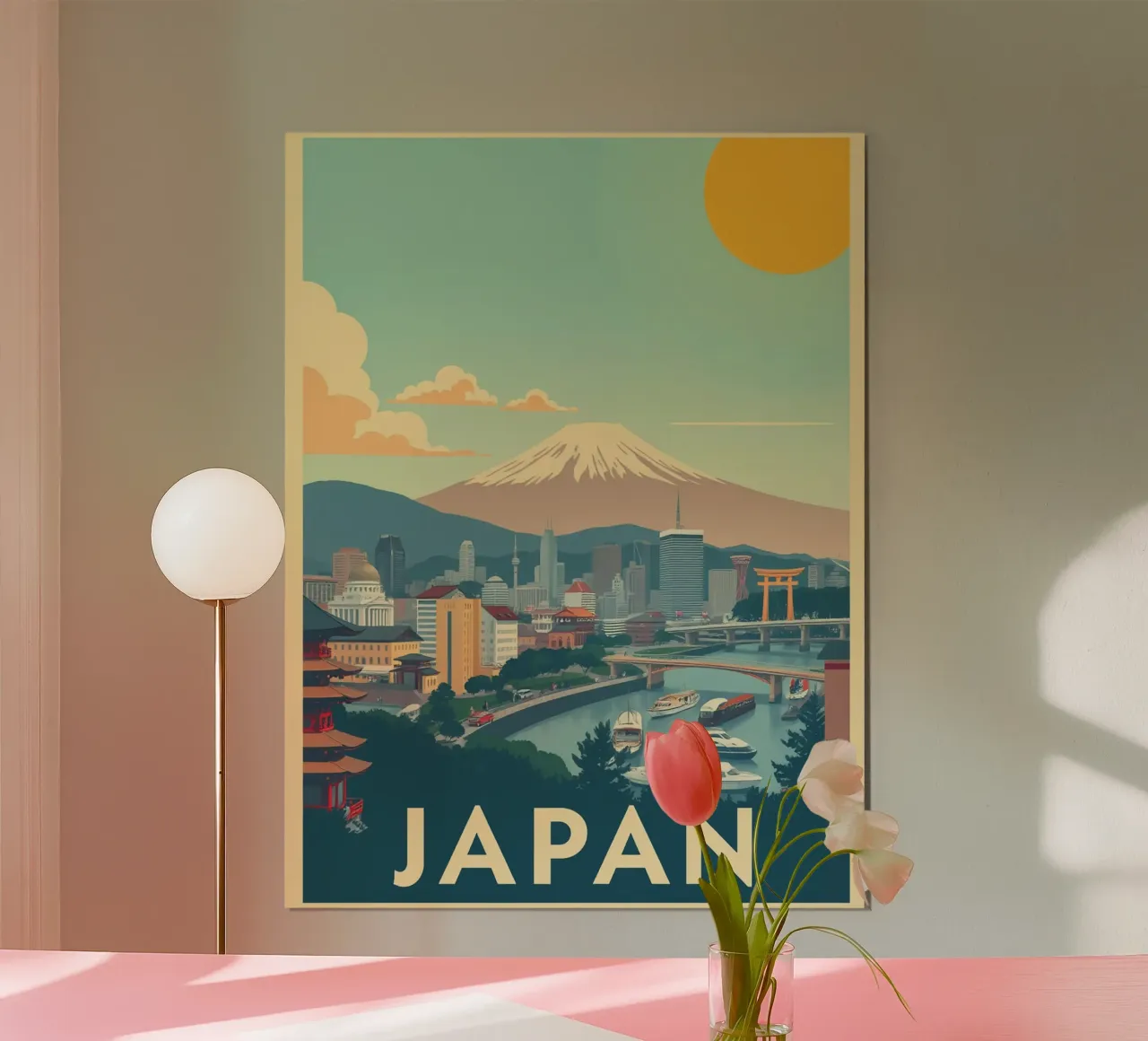 Giappone Viaggio d'epoca poster da HicksShop