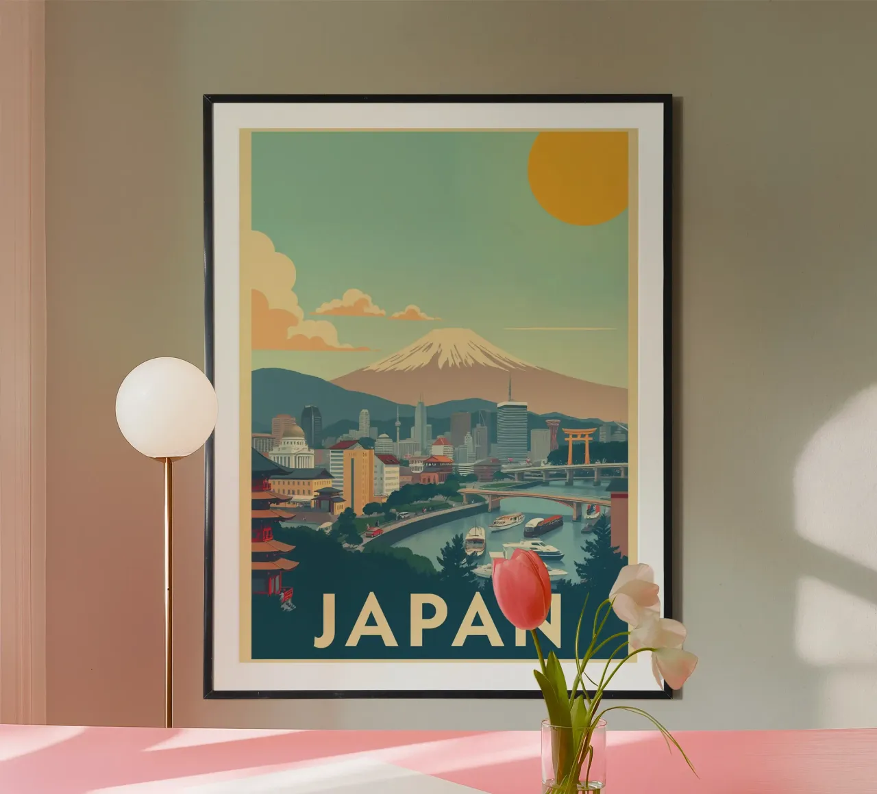 Giappone Viaggio d'epoca poster da HicksShop