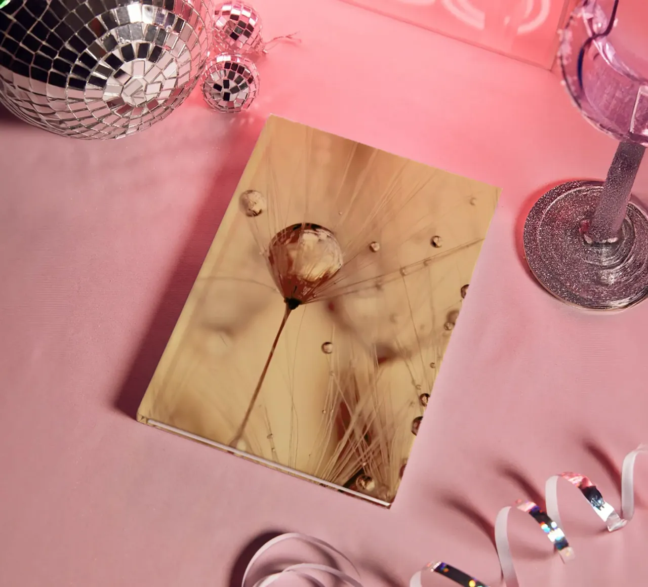 a touch of gold notebook by Ingrid Beddoes