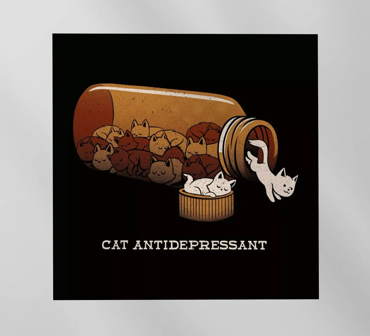 Cat Antidepressant pellicola backlit da Tobe Fonseca