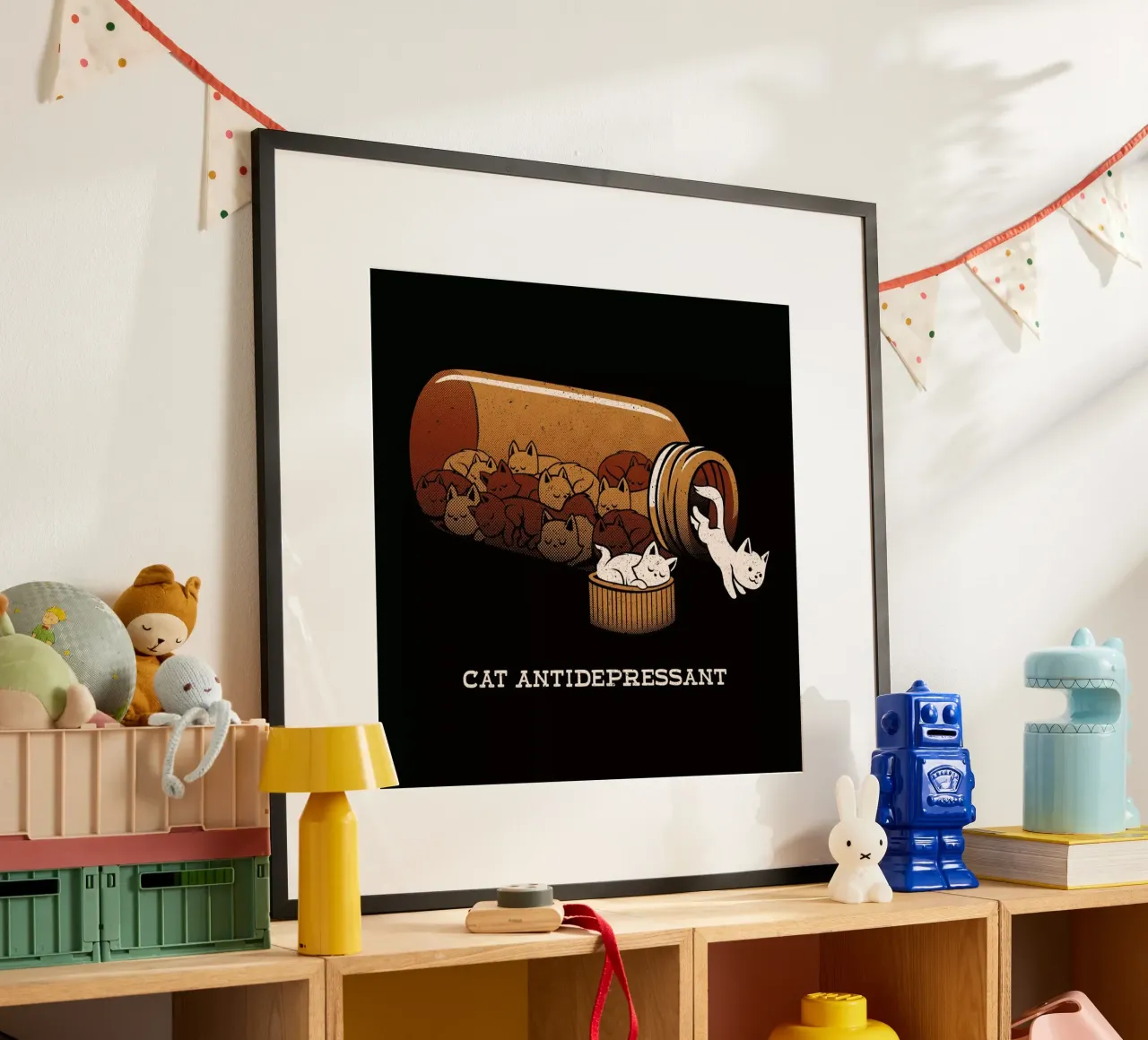 Cat Antidepressant poster da Tobe Fonseca