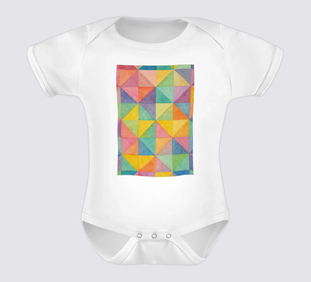 ligne géométrique abstraite en forme de triangle body bébé de arkhanz