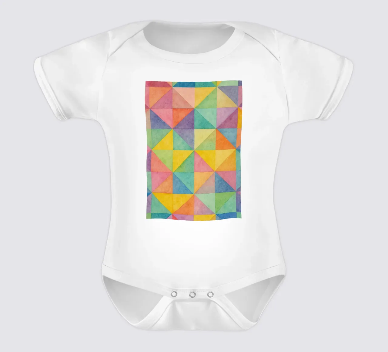 triángulo geométrico abstracto línea body de bebé de arkhanz