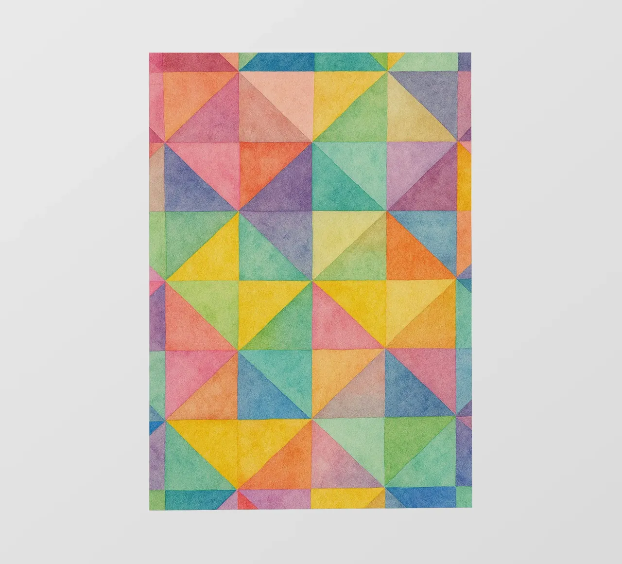 linea geometrica astratta del triangolo telo in pvc da arkhanz