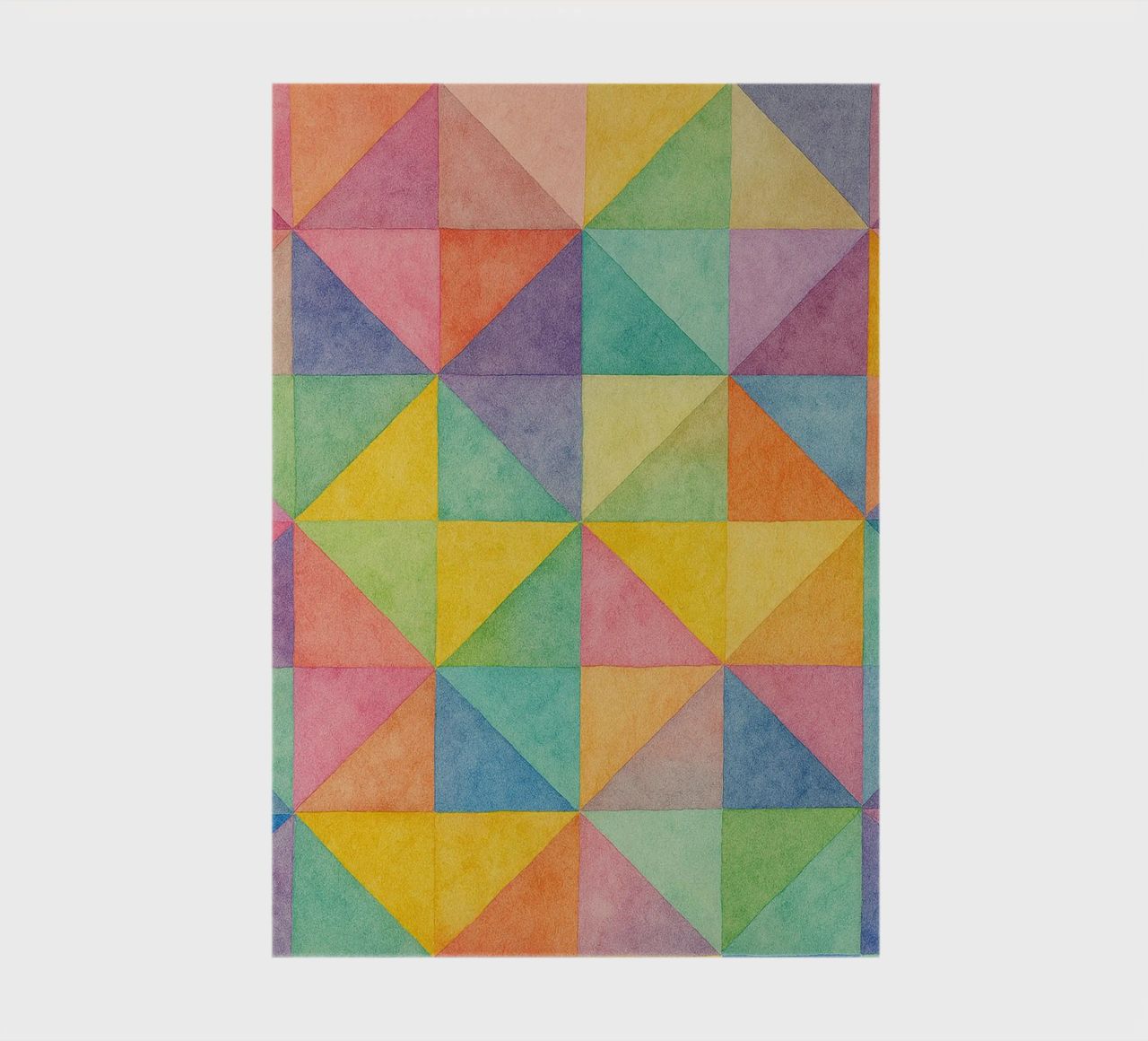 ligne géométrique abstraite en forme de triangle carnet de notes de arkhanz