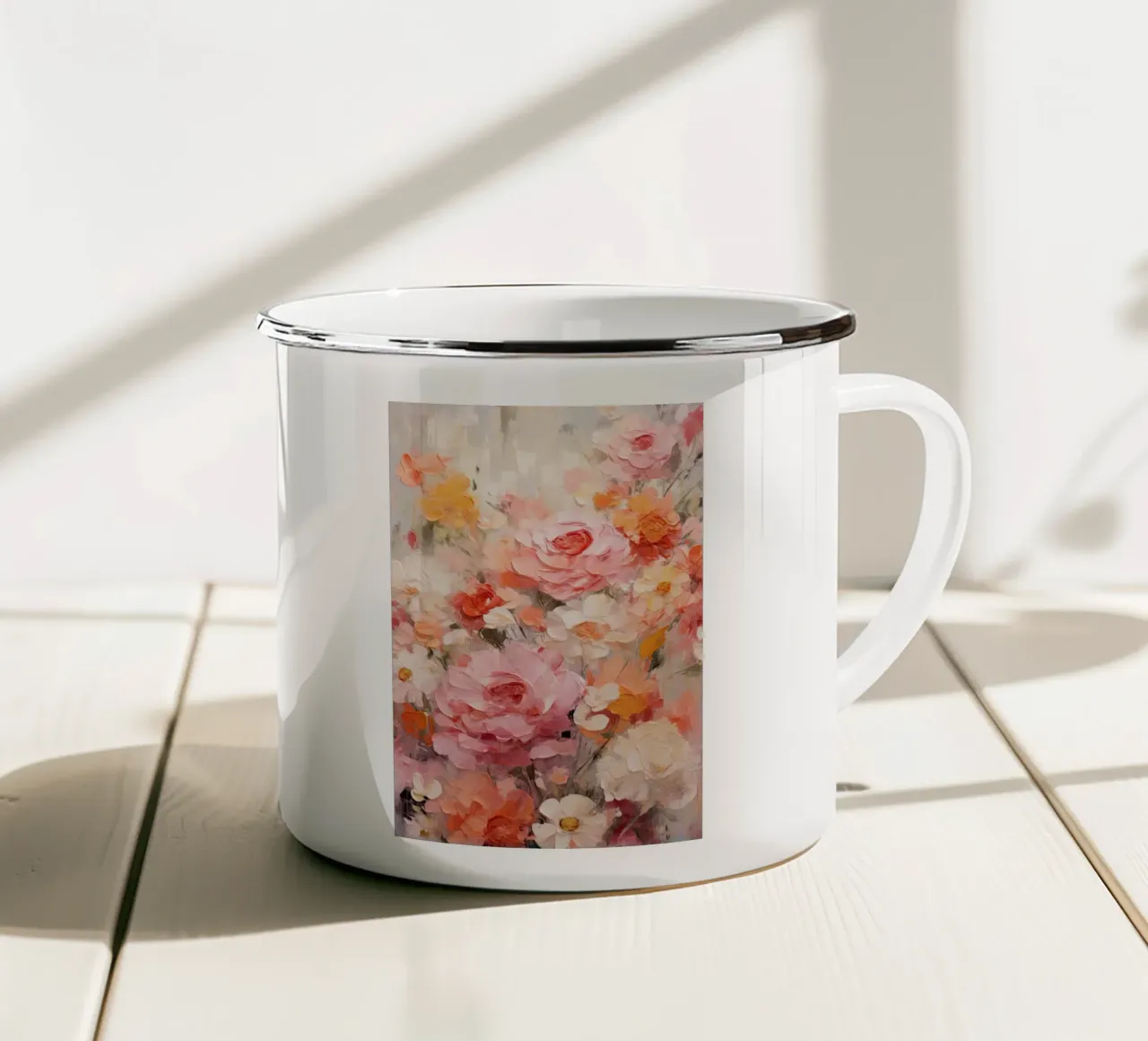 Arte da parete di Imagine tazza in smalto da Imagine