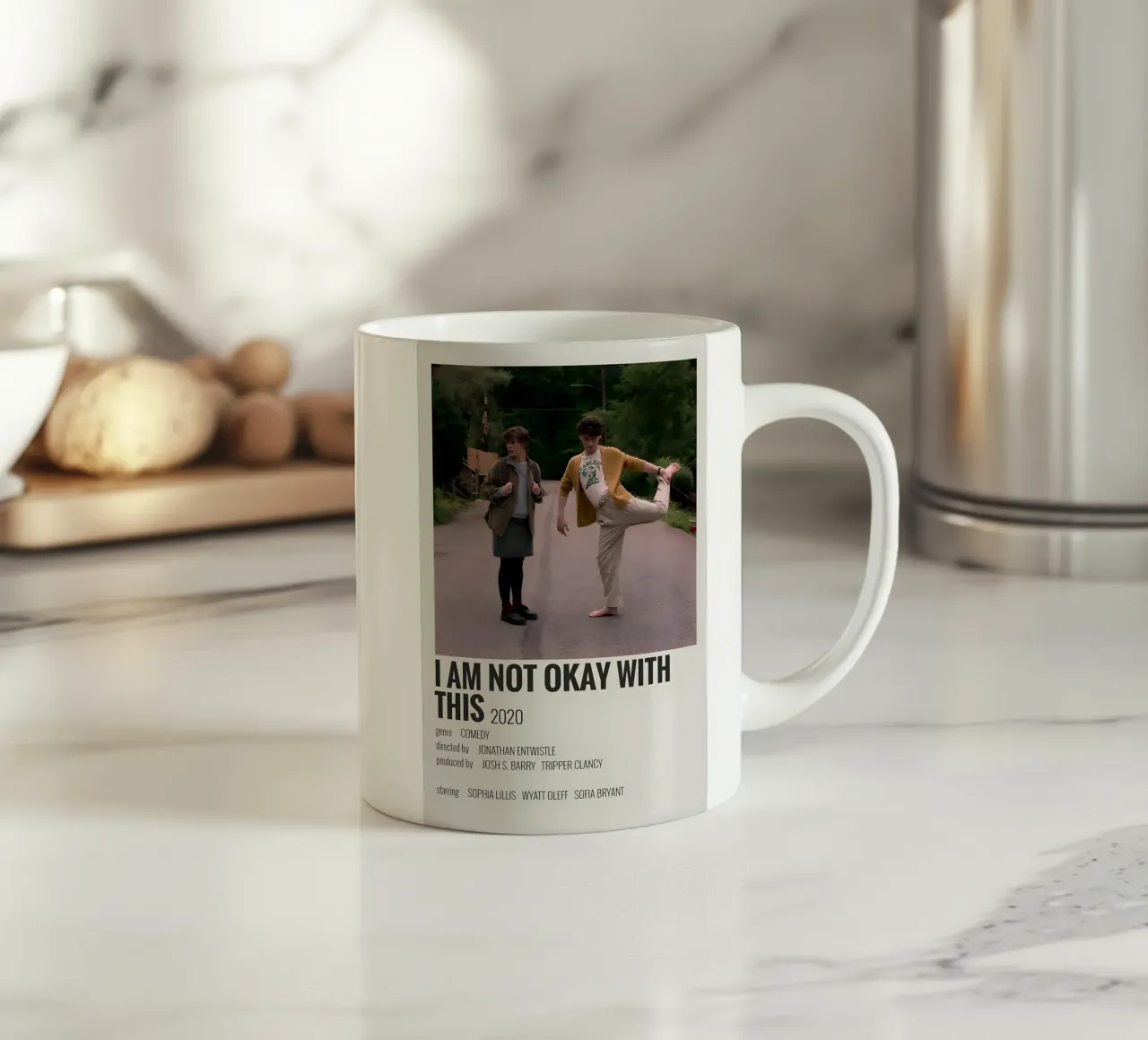 I AM NOT OKAY WITH THIS 2020 tazza in ceramica da MVFminimalist
