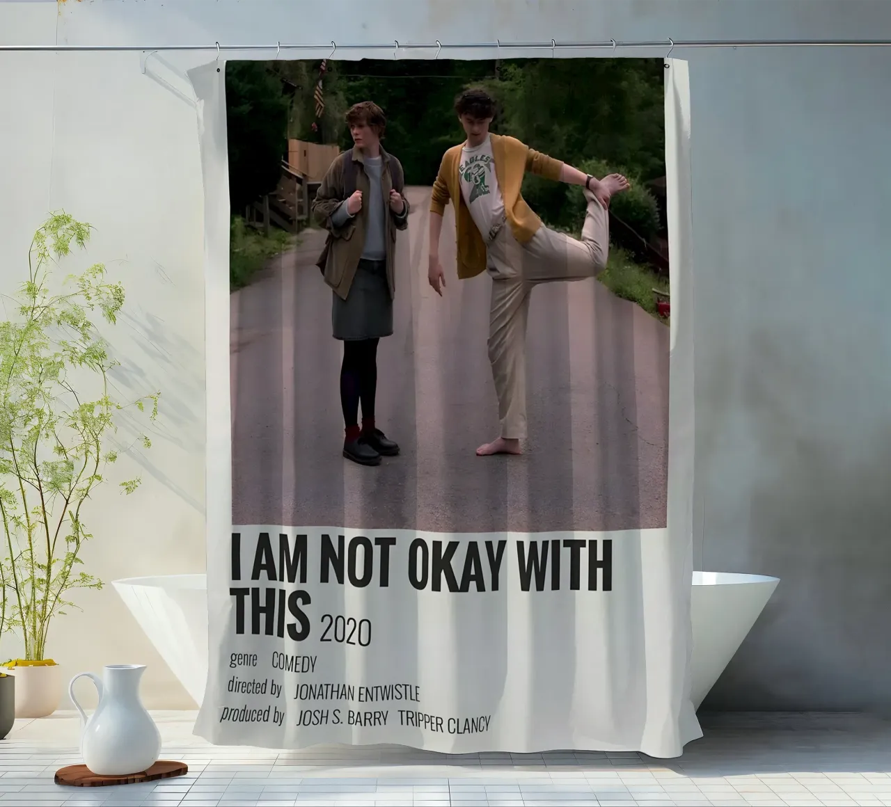 I AM NOT OKAY WITH THIS 2020 tenda da doccia da MVFminimalist