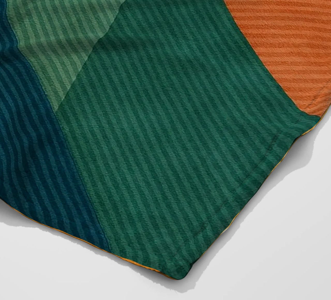 abstract geometric triangle mountain line fleece blanket by arkhanz