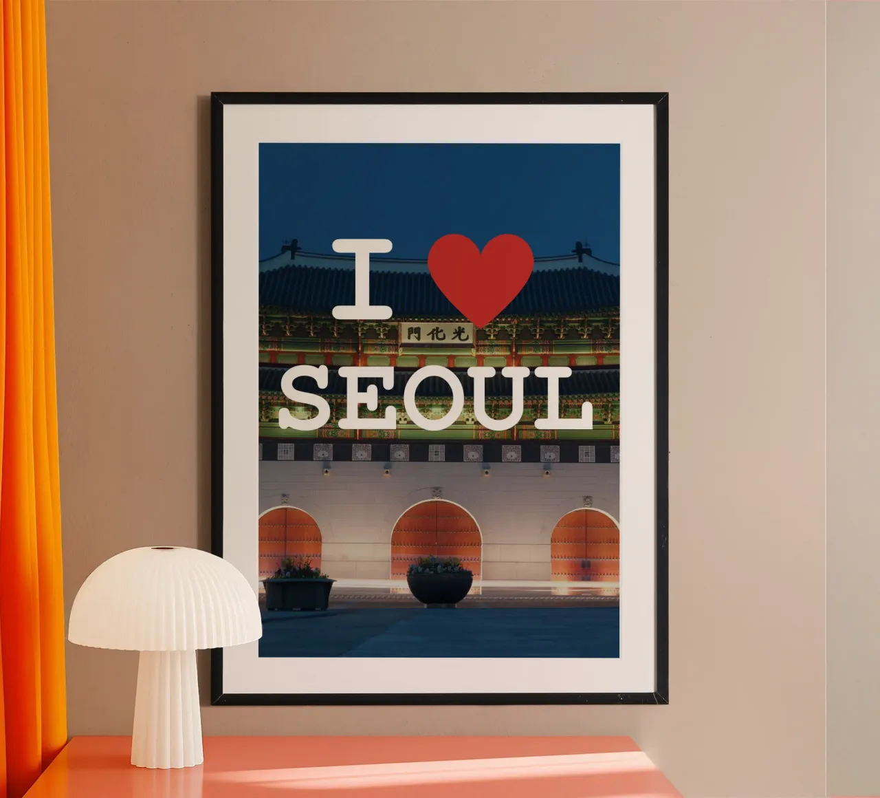 I Love Seoul poster by Cinema East