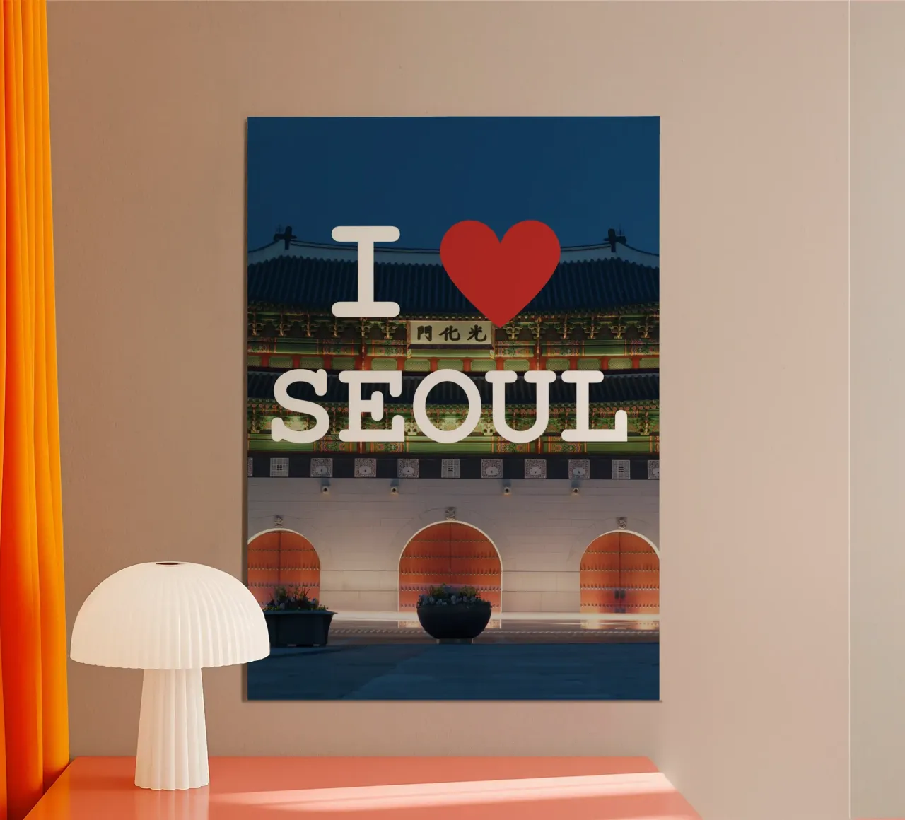 I Love Seoul poster by Cinema East
