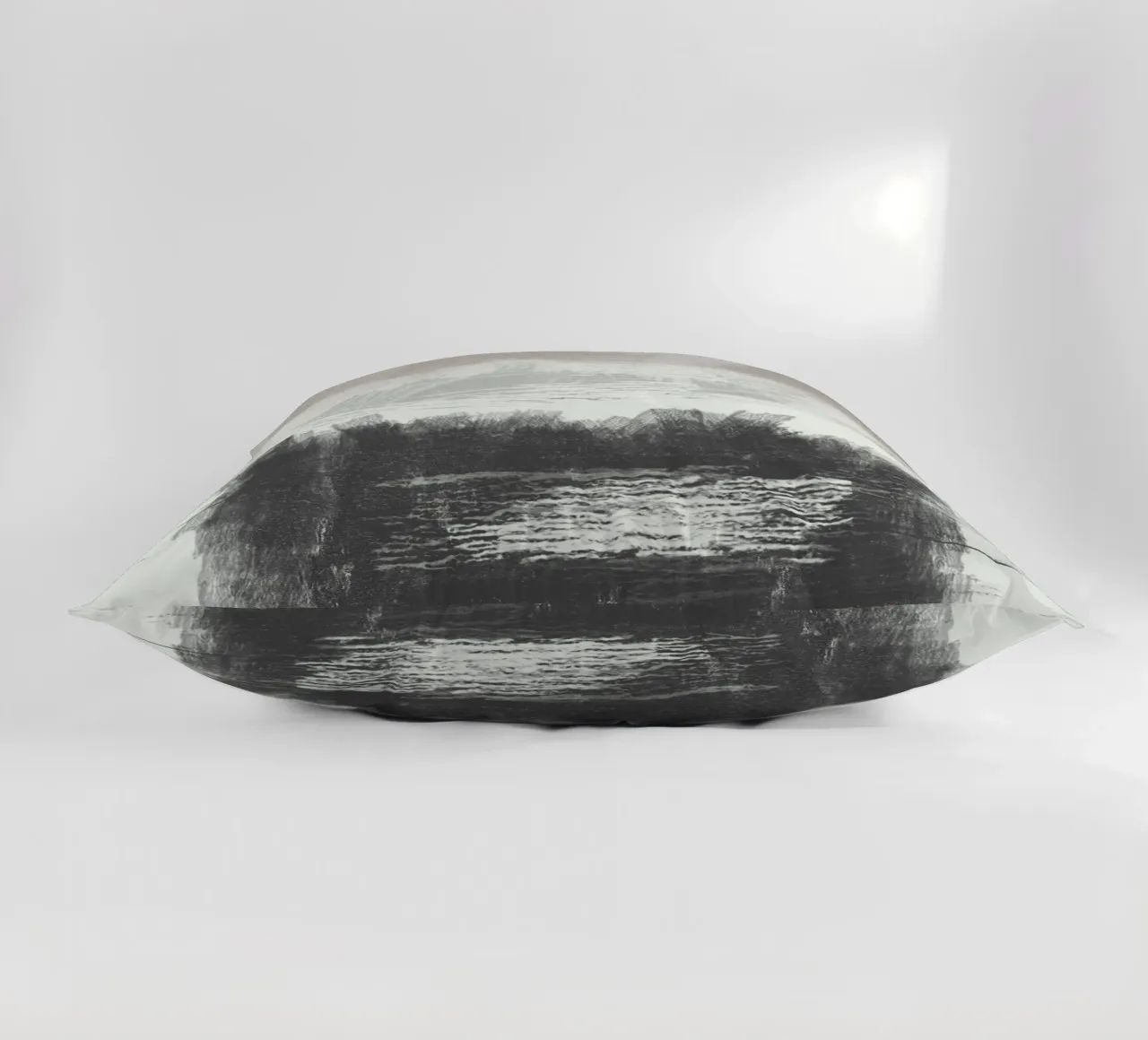 Abstract artwork with brush strokes cuscino da Imaginative